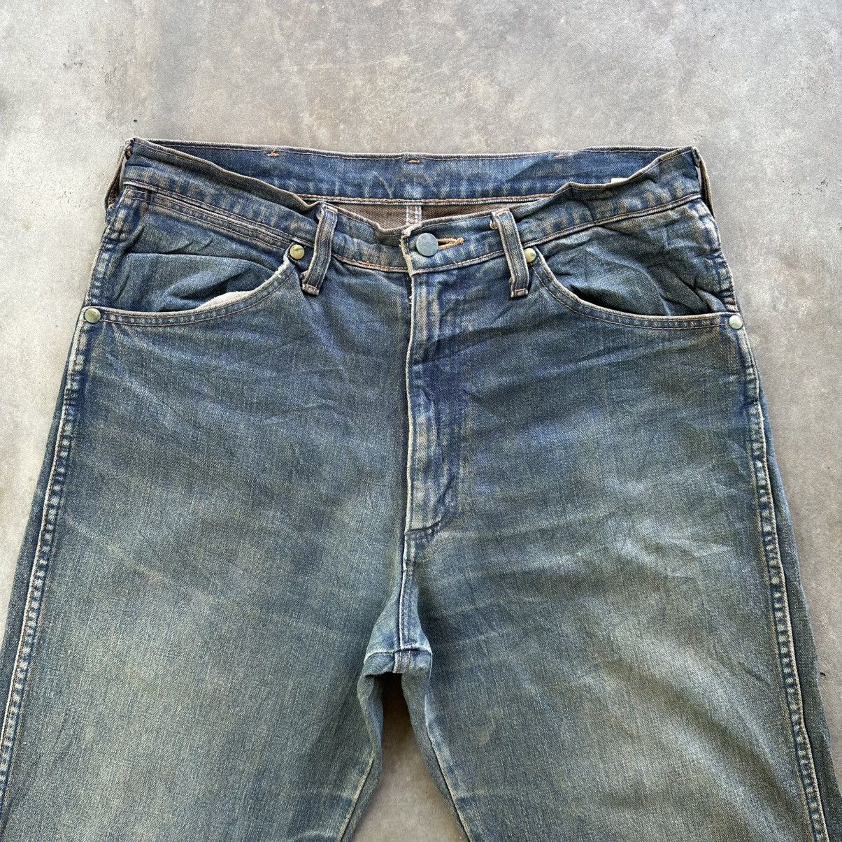 Japanese Brand Vintage Wrangler Rusty USA Distressed Denim Jean Pant W32 Size US 32 / EU 48 - 3 Thumbnail