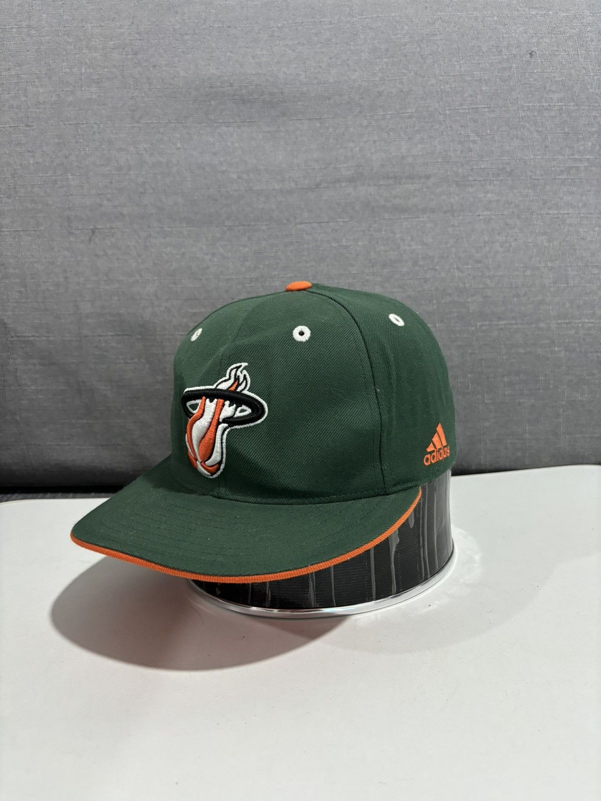 Rare Unreleased Adidas Miami Heat NBA basketball fitted