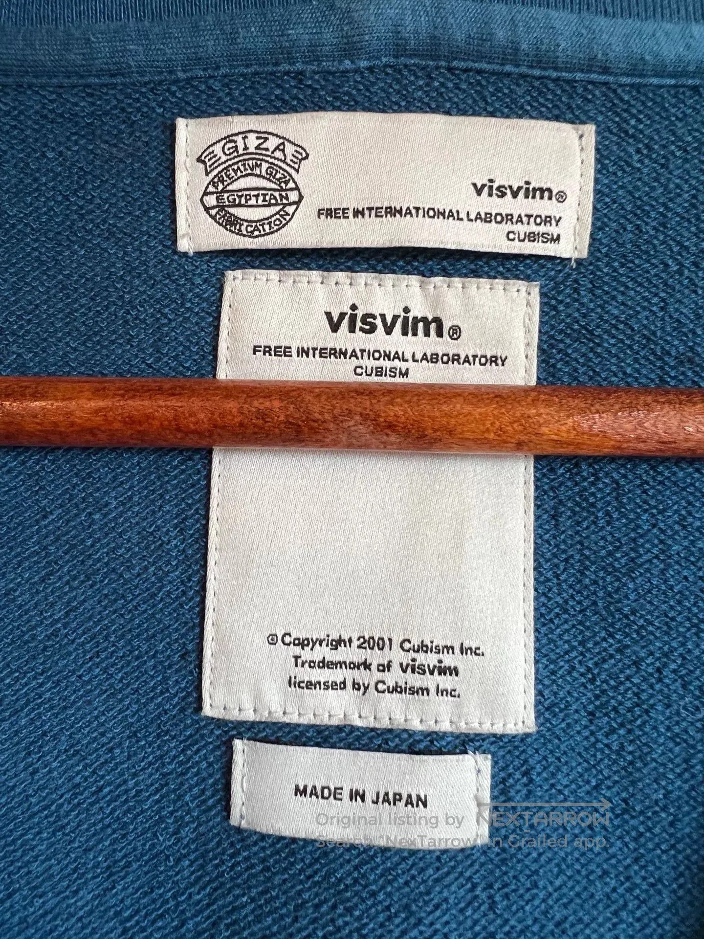 Visvim VISVIM 12SS JUMBO GIZA Zip. Size US M / EU 48-50 / 2 - 4 Thumbnail