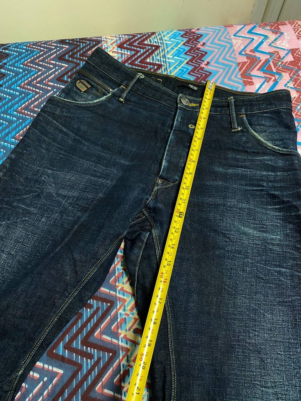 G-Star Vintage Y2K baggy trashed faded grunge g star raw jeans pant Size US 31 - 20 Thumbnail