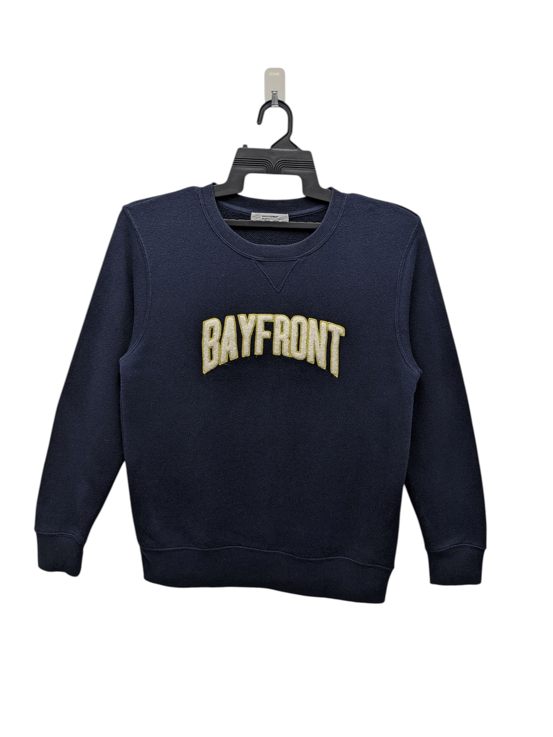Japanese Brand Japanese Brand Back Number Bayfront Arched Crewneck Size US M / EU 48-50 / 2 - 1 Thumbnail