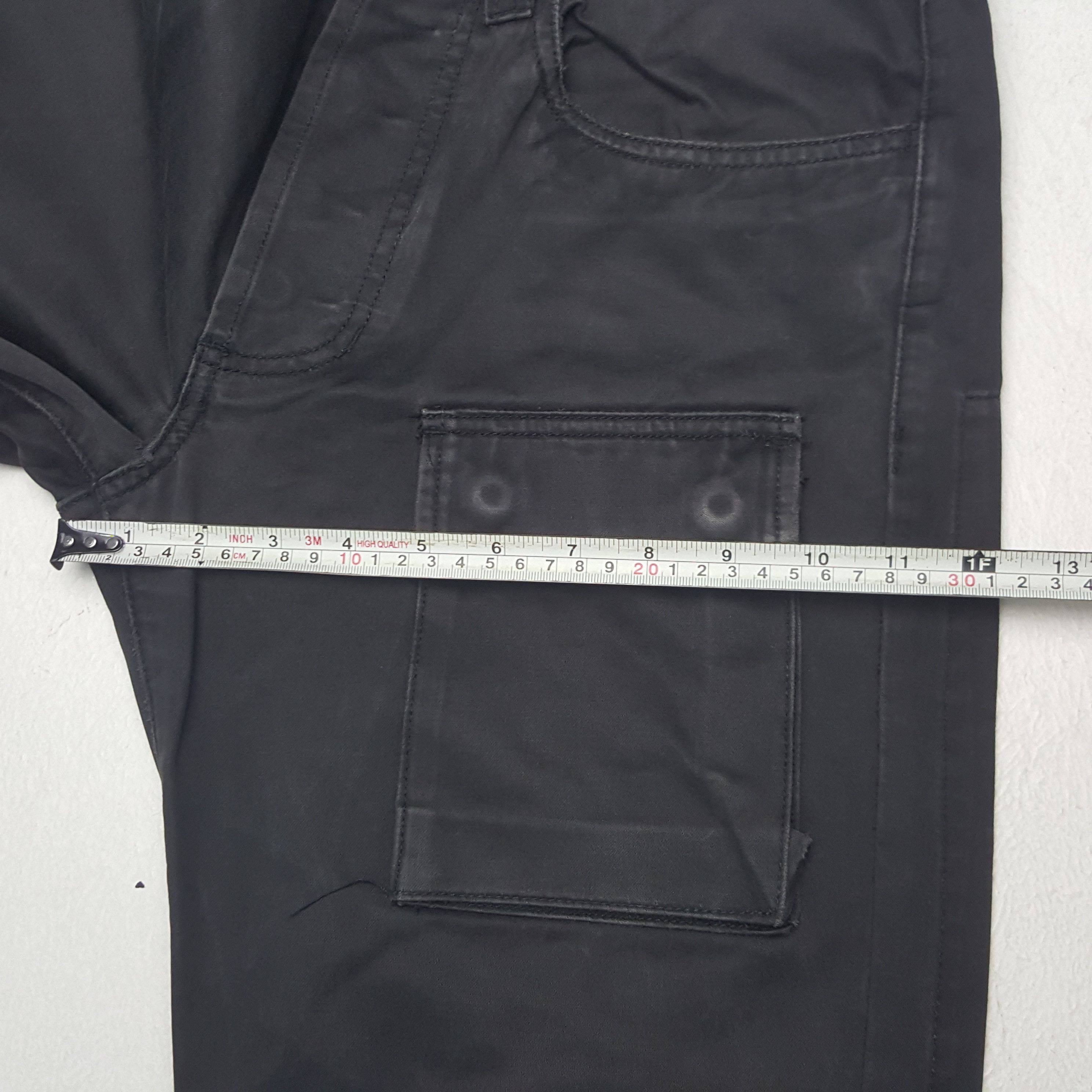Stussy × Vintage Vintage Stussy USA Custom Big Logo Black Pants Size US 31 - 9 Thumbnail