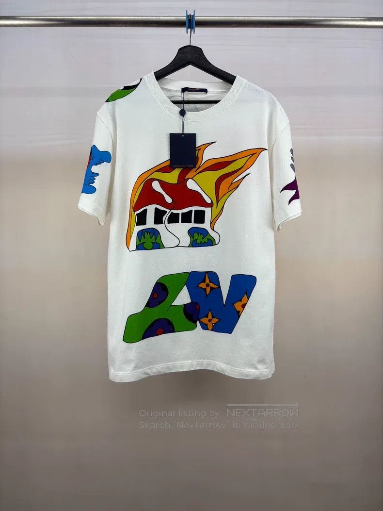 Louis Vuitton Louis Vuitton Cartoon locomotive print short sleeves Size US XL / EU 56 / 4 - 1 Thumbnail