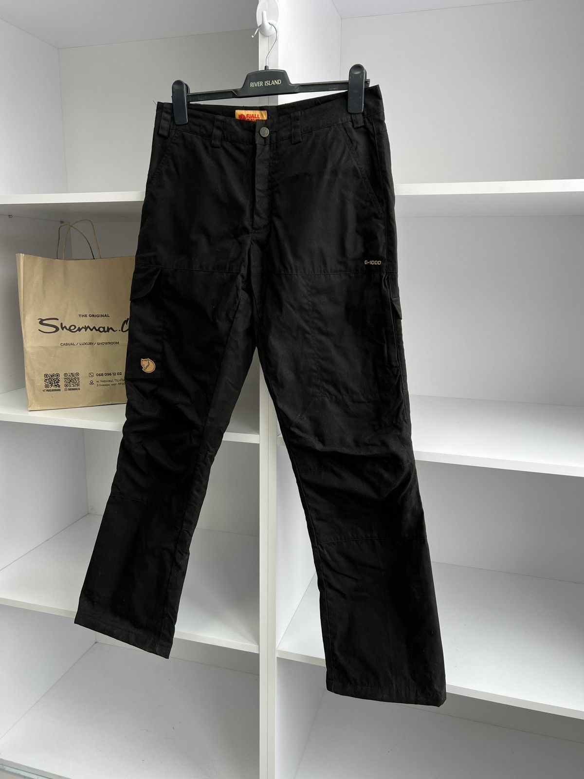Fjallraven × Vintage Fjallraven g-1000 vintage outdoor cargo pants Size US 34 / EU 50 - 4 Thumbnail