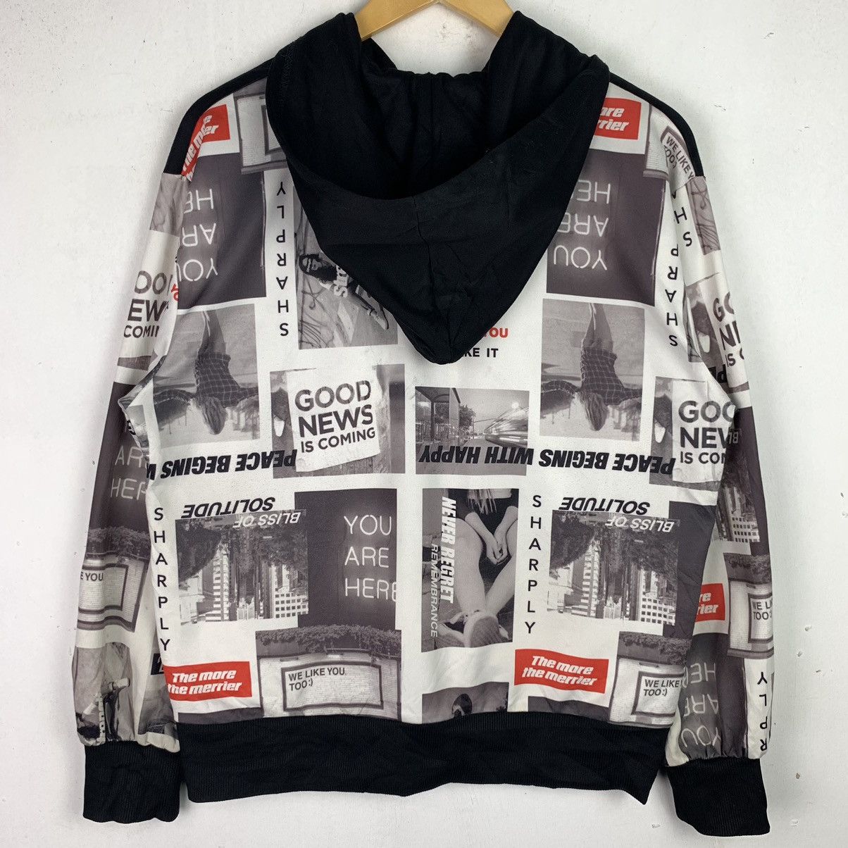 Designer × Vintage 🔥Rare 🔥 Leahmatin Fullprinted Hooded Jacket Size US L / EU 52-54 / 3 - 10 Thumbnail