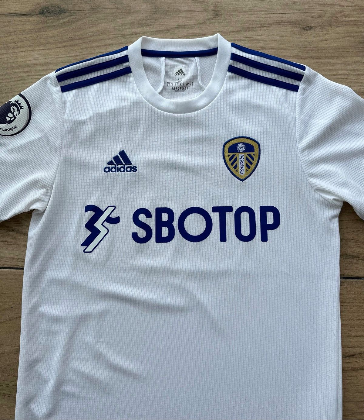 Adidas Leeds United England Adidas 20/21 Home Shirt Men's Size S Size US S / EU 44-46 / 1 - 2 Thumbnail