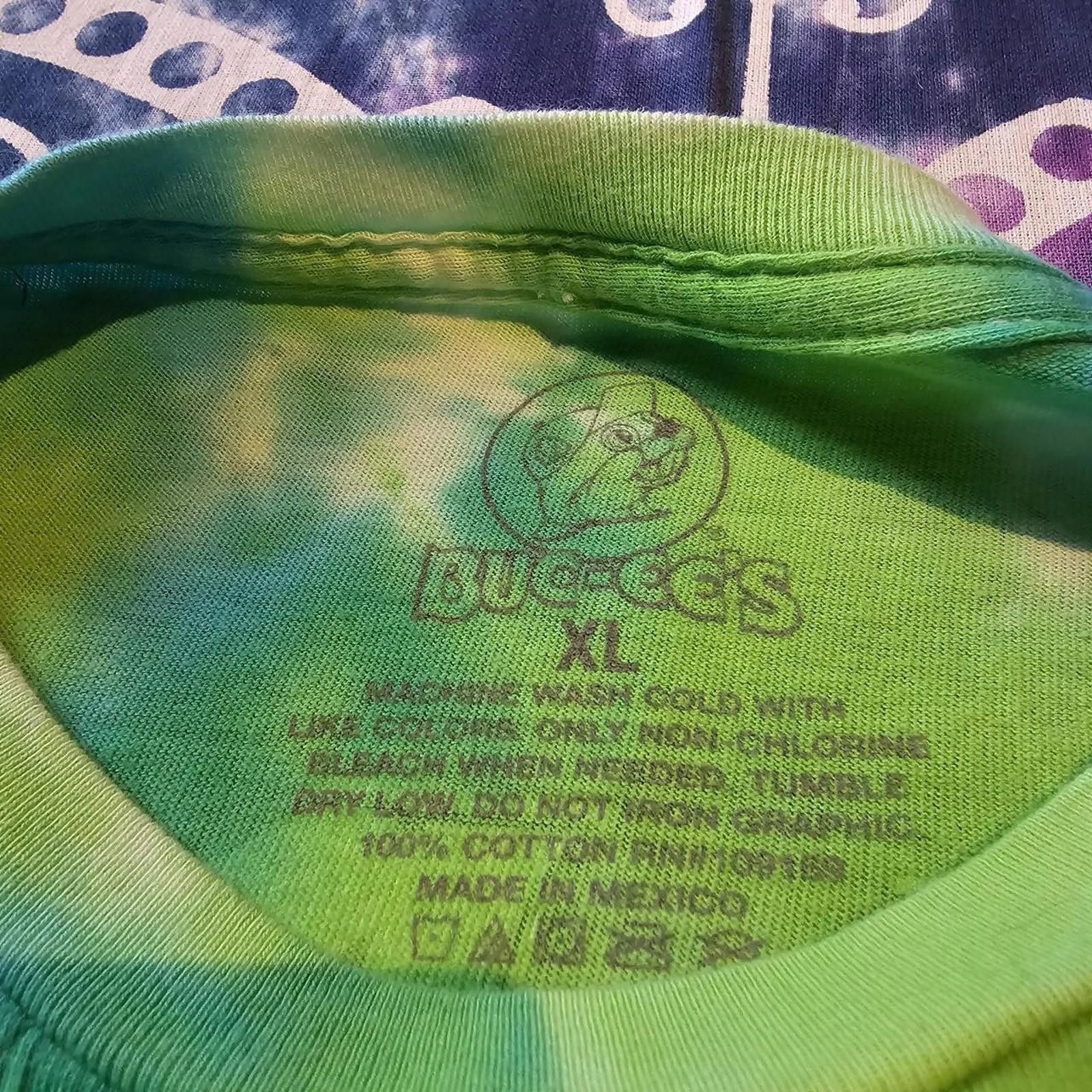Designer Men's Blue and Green Tshirt Size US XL / EU 56 / 4 - 4 Thumbnail