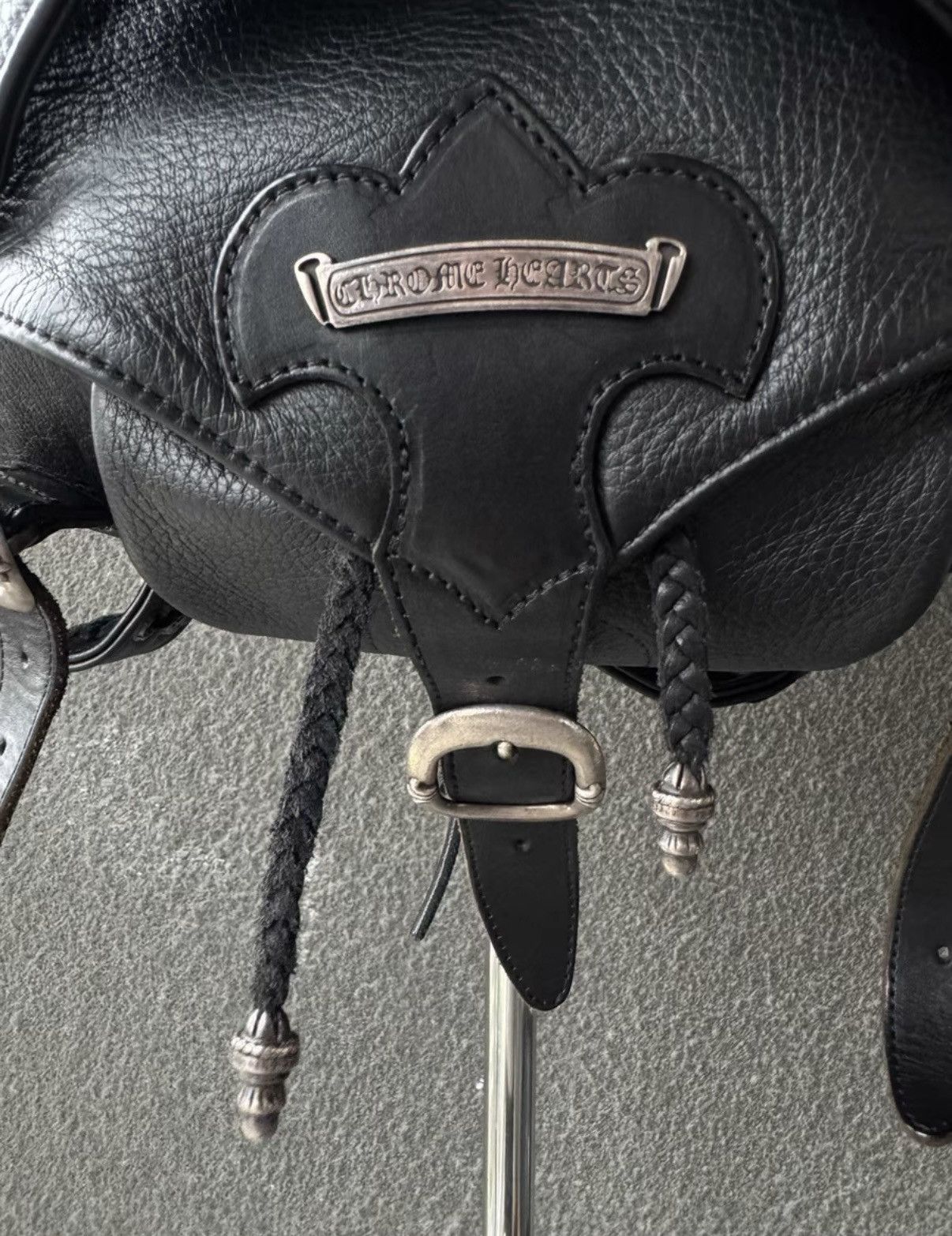 Chrome Hearts Chrome Hearts Scout Flower Silver Hardware Backpack Size ONE SIZE - 6 Thumbnail
