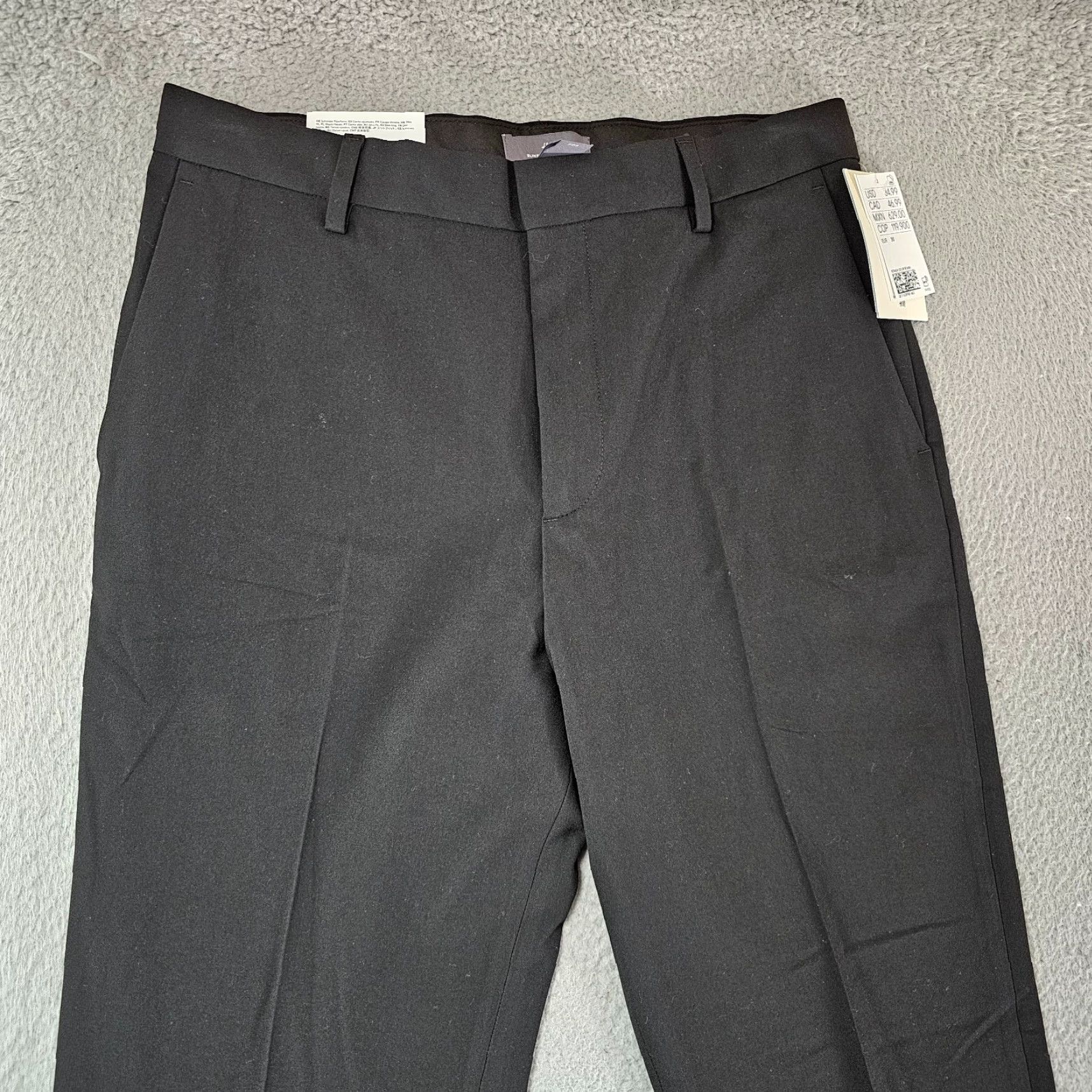 H&M H&M Dress Pants Mens 30x30 Black Slim Fit Chinos Flat Front Slacks Trousers Dress Pants Mens Slim Fit Black 30x30 Size US 30 / EU 46 - 2 Thumbnail