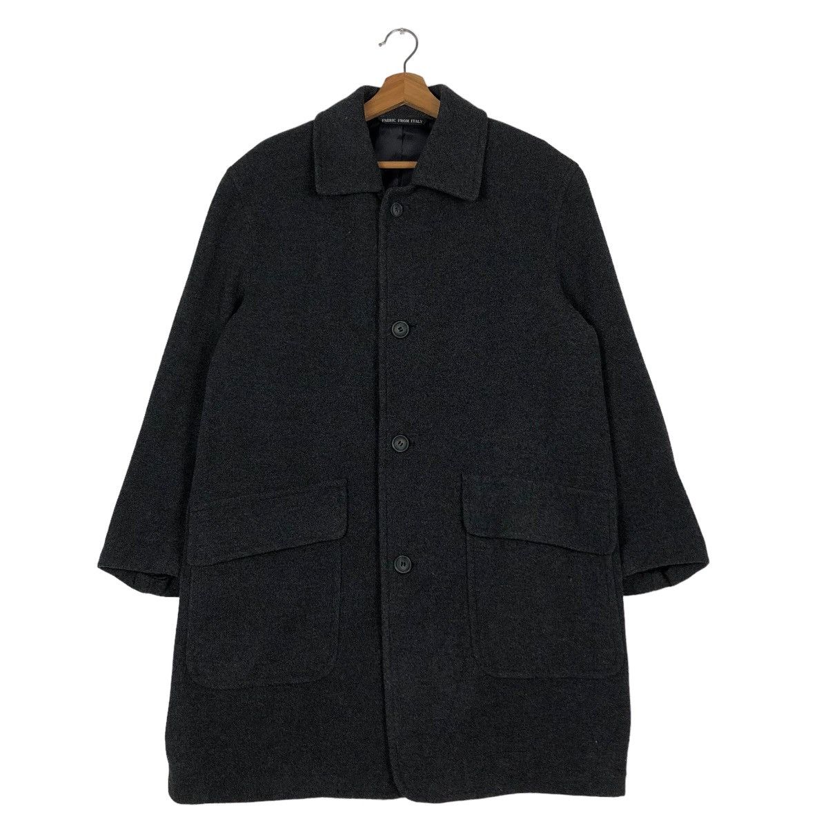 Issey Miyake 🔥Vintage Long Jacket Wool Cashmere Monteviso Japan Size US M / EU 48-50 / 2 - 1 Thumbnail