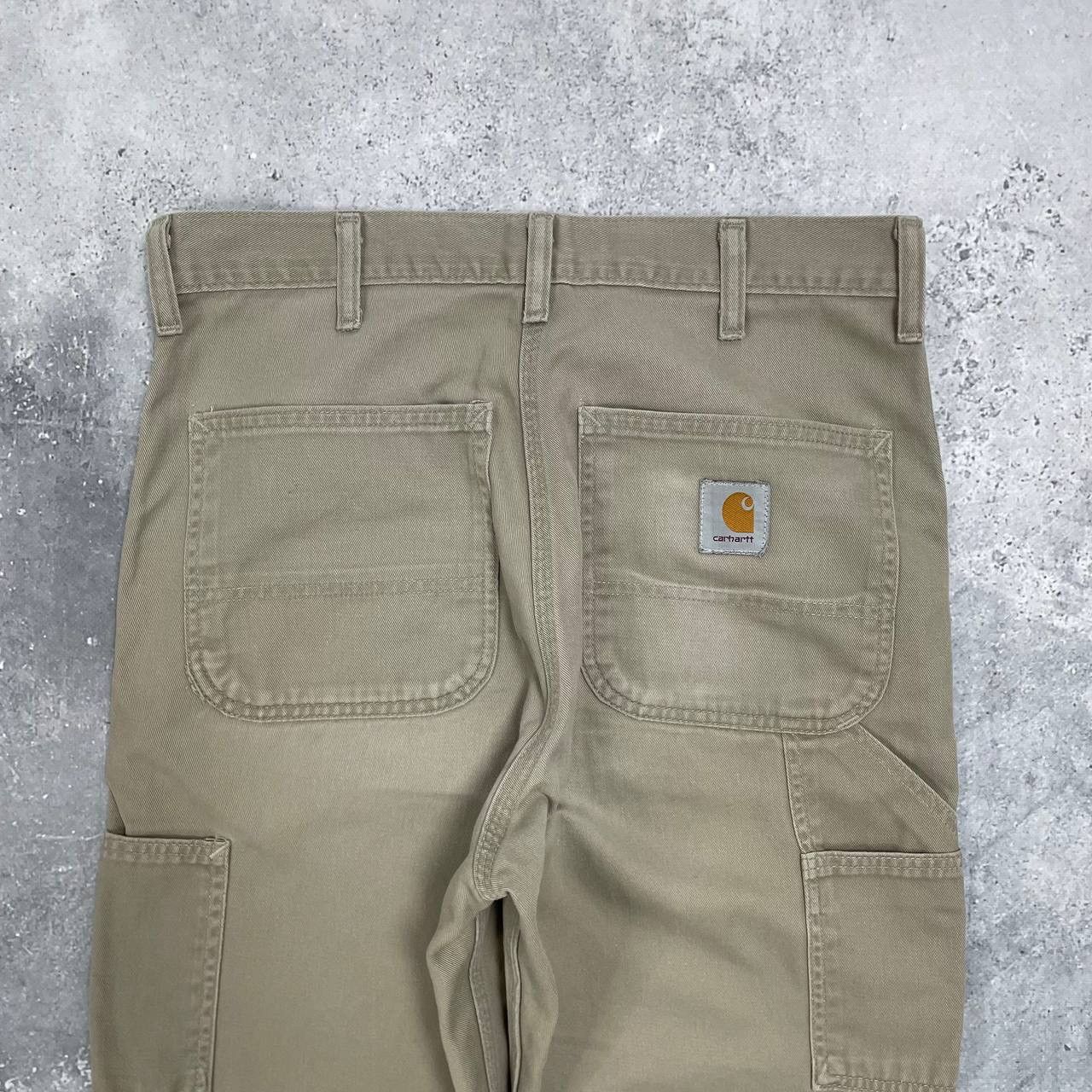 Carhartt × Vintage Vintage 90 Carhartt Carpenter Work Pants Made In USA W32 L28 Size US 32 / EU 48 - 19 Thumbnail