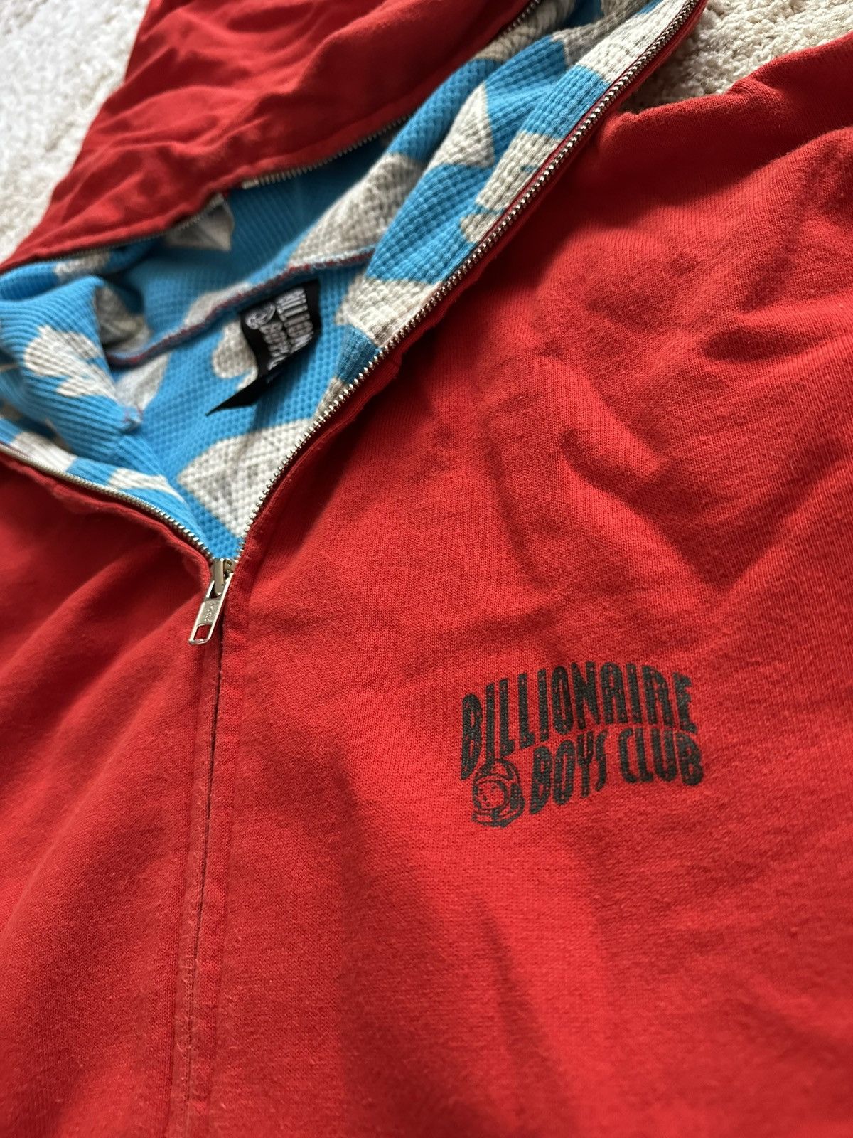 Billionaire Boys Club OG BBC BILLIONAIRE BOYS CLUB DIAMOND DOLLAR THERMAL HOODIE Size US XL / EU 56 / 4 - 3 Thumbnail