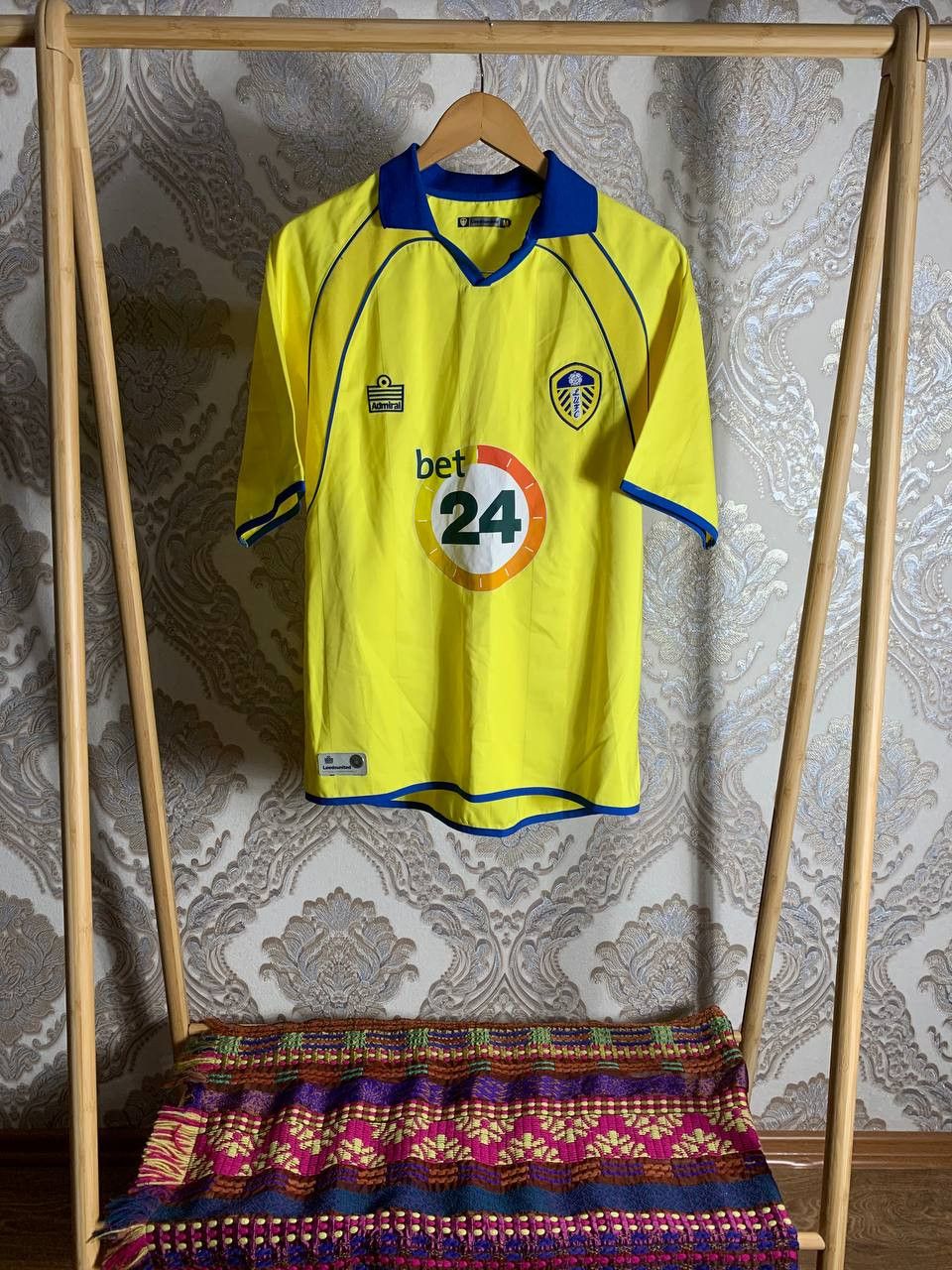 Vintage Vintage Admiral FC Leeds United England Soccer Jersey Retro Size US M / EU 48-50 / 2 - 1 Thumbnail