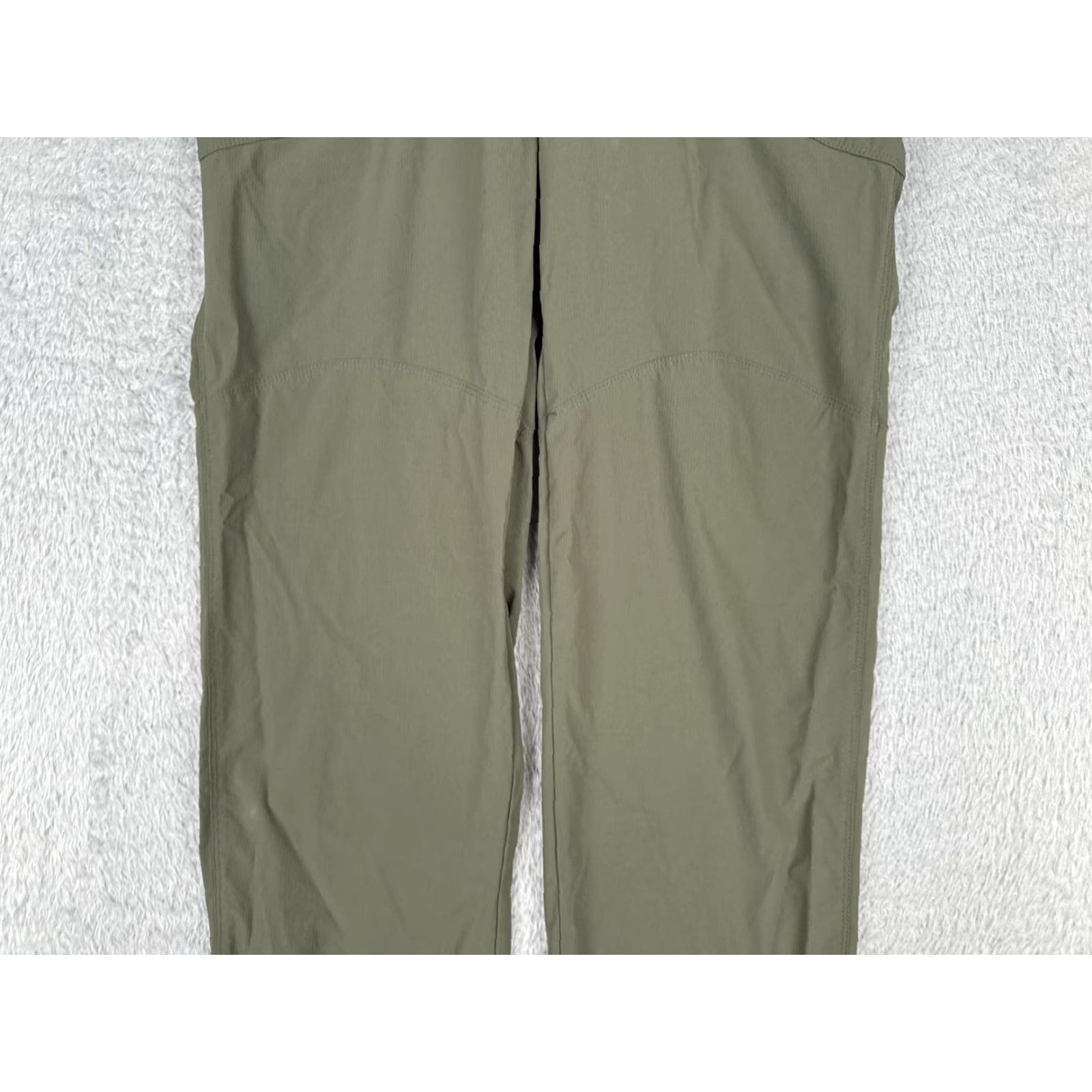 Vintage Tactical Pants Men 33 Green Straight Leg Nylon Rip Stop Cargo Pockets Hiking 33x31 Pants Size US 33 - 3 Thumbnail