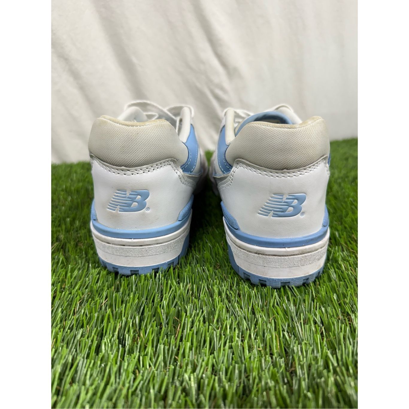 New Balance Size 8 - New Balance 550 White Blue Haze UNC OG box Fire Size US 8 / EU 41 - 3 Thumbnail