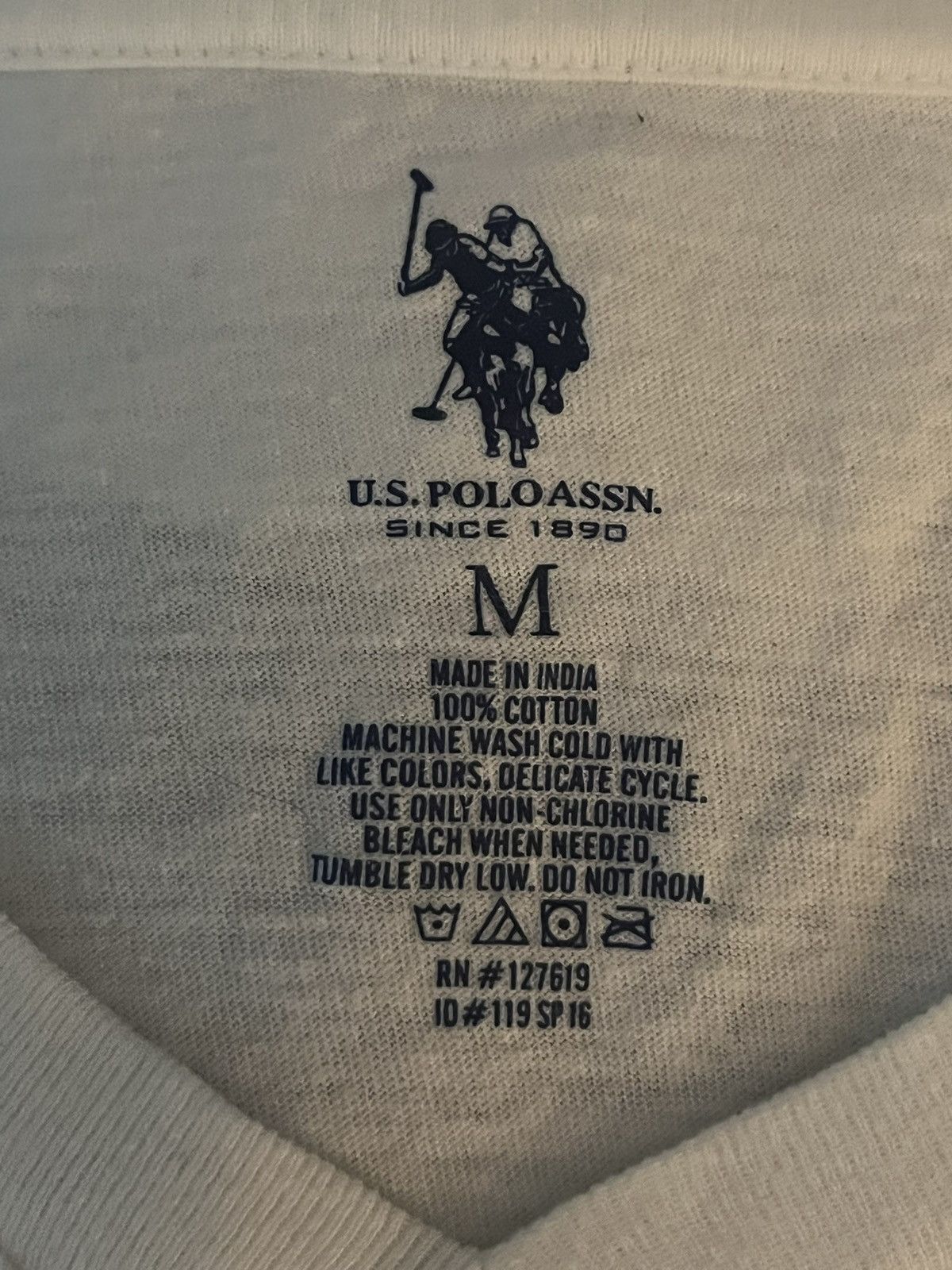 U.S. Polo Assn. U.S. Polo V Neck T-Shirt Size US M / EU 48-50 / 2 - 3 Thumbnail