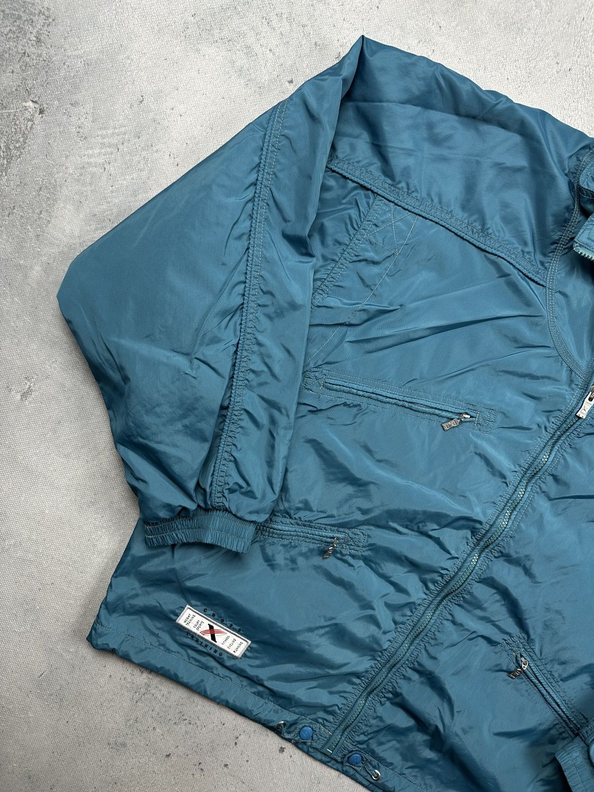 Nike Vintage Nike Cross Training Teal Mesh Lined Windbreaker 90s Size US L / EU 52-54 / 3 - 4 Thumbnail