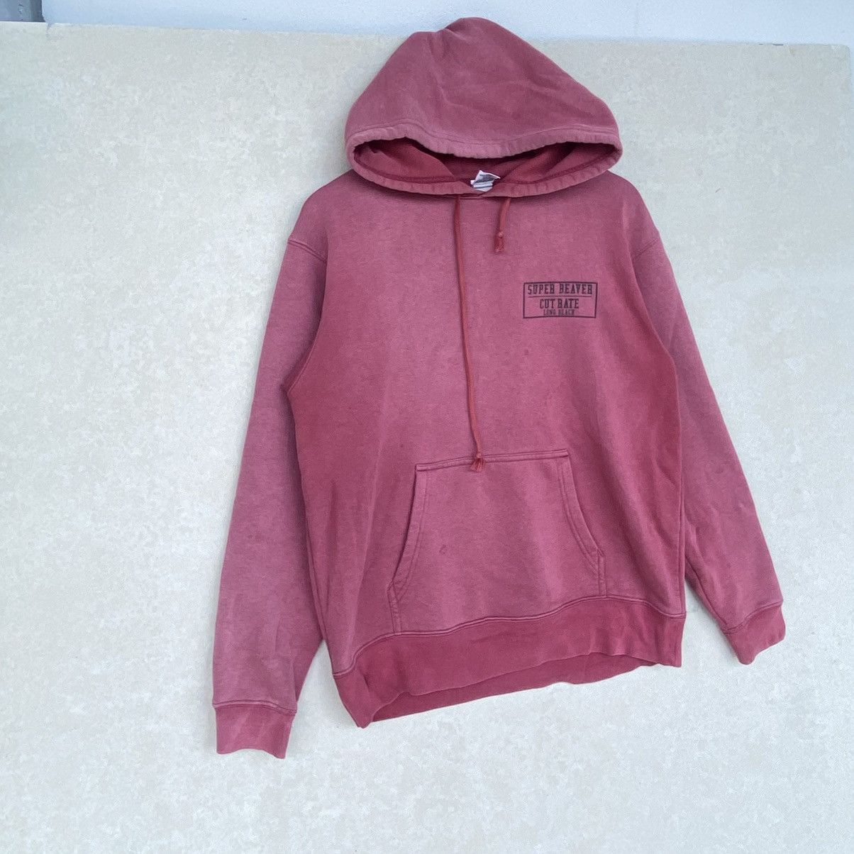 Other Vintage CUT-RATE Hoodie Sweater Small Logo Embroidered Red Size US L / EU 52-54 / 3 - 3 Thumbnail