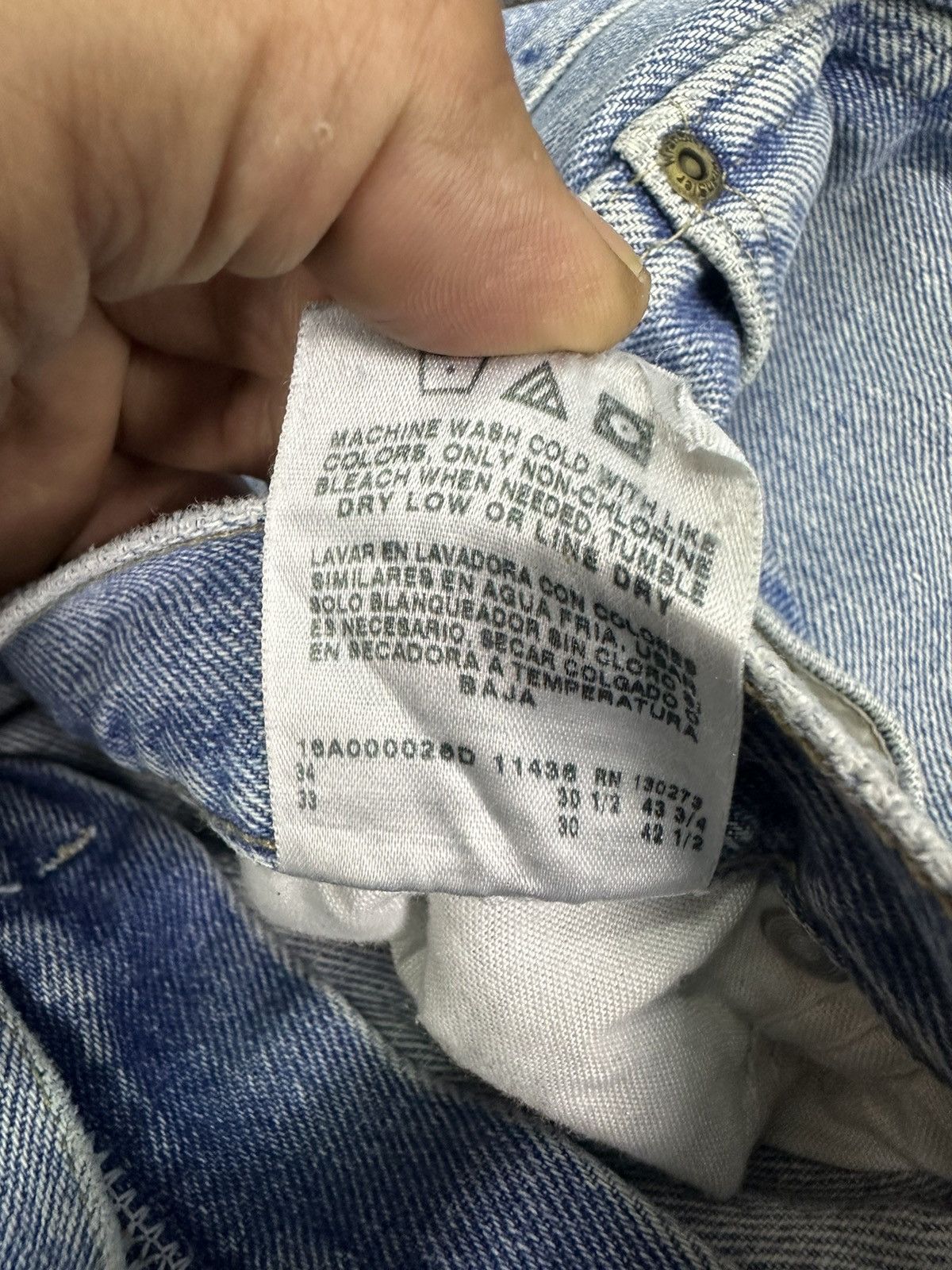 Wrangler Vintage Wrangler 90s Regular Denim 32x30 D719 Size US 32 / EU 48 - 14 Thumbnail