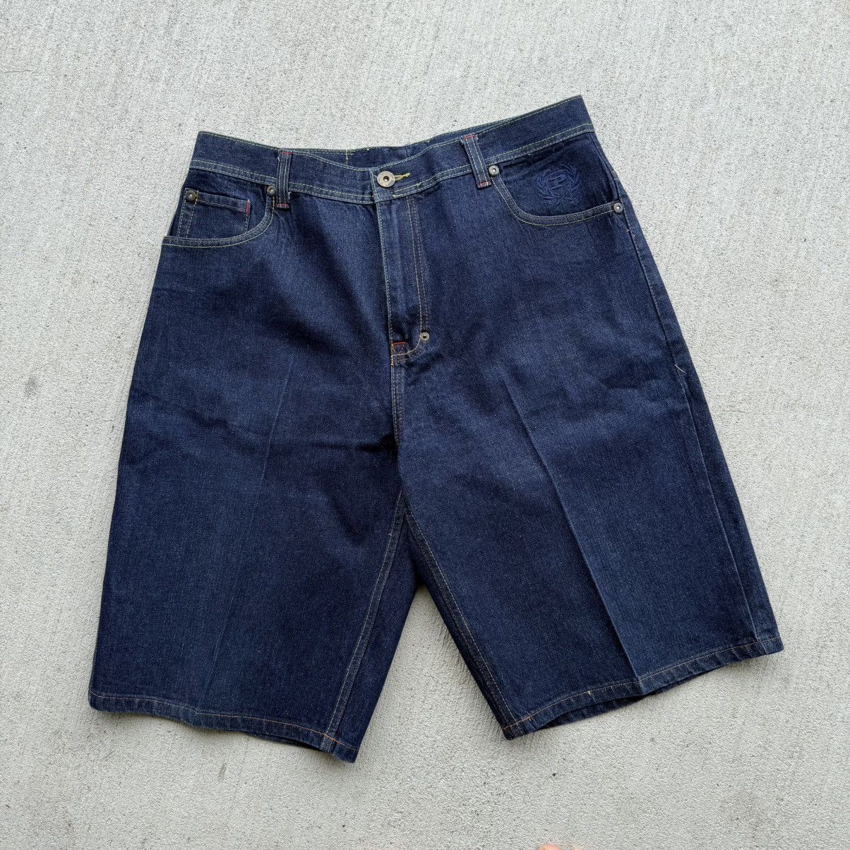 Phat Farm Vintage y2k Phat Farm blue denim shorts size 34 Size US 34 / EU 50 - 3 Thumbnail