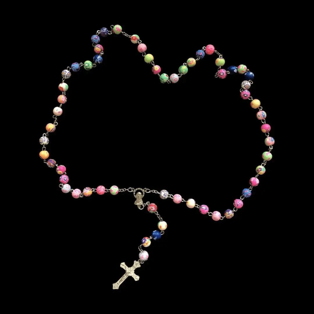 Jewelry Saint Benedict Rosary Necklace Chain Catholic Church Jesus Size ONE SIZE - 4 Thumbnail