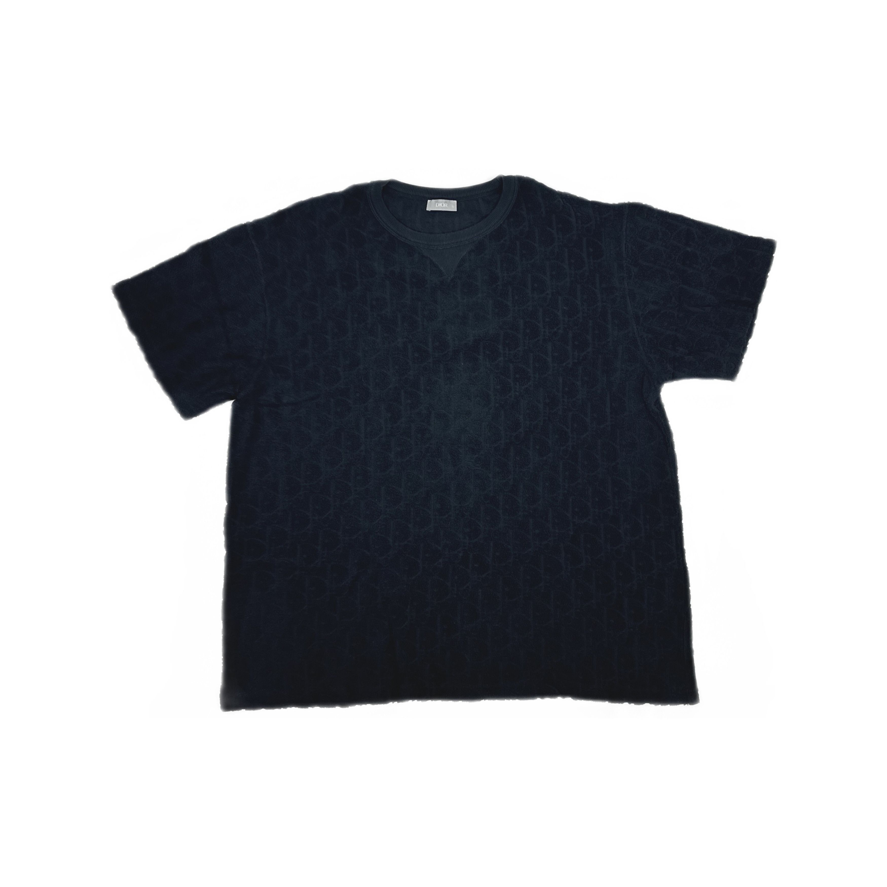 Dior Dior Oblique Terry Cotton T-Shirt XXL Size US XXL / EU 58 / 5 - 1 Thumbnail