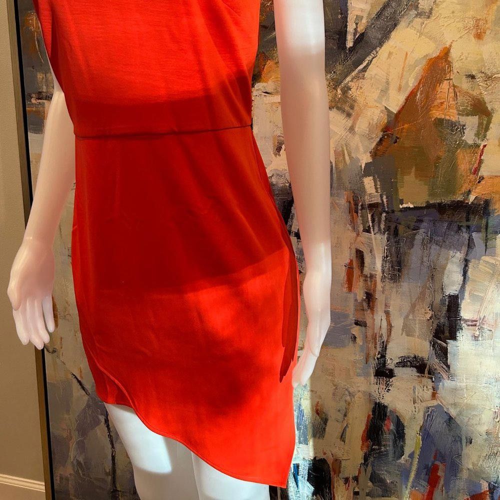 Designer Lovers & Friends Aria Asymmetrical Hem Mini Dress Size M / US 6-8 / IT 42-44 - 3 Thumbnail