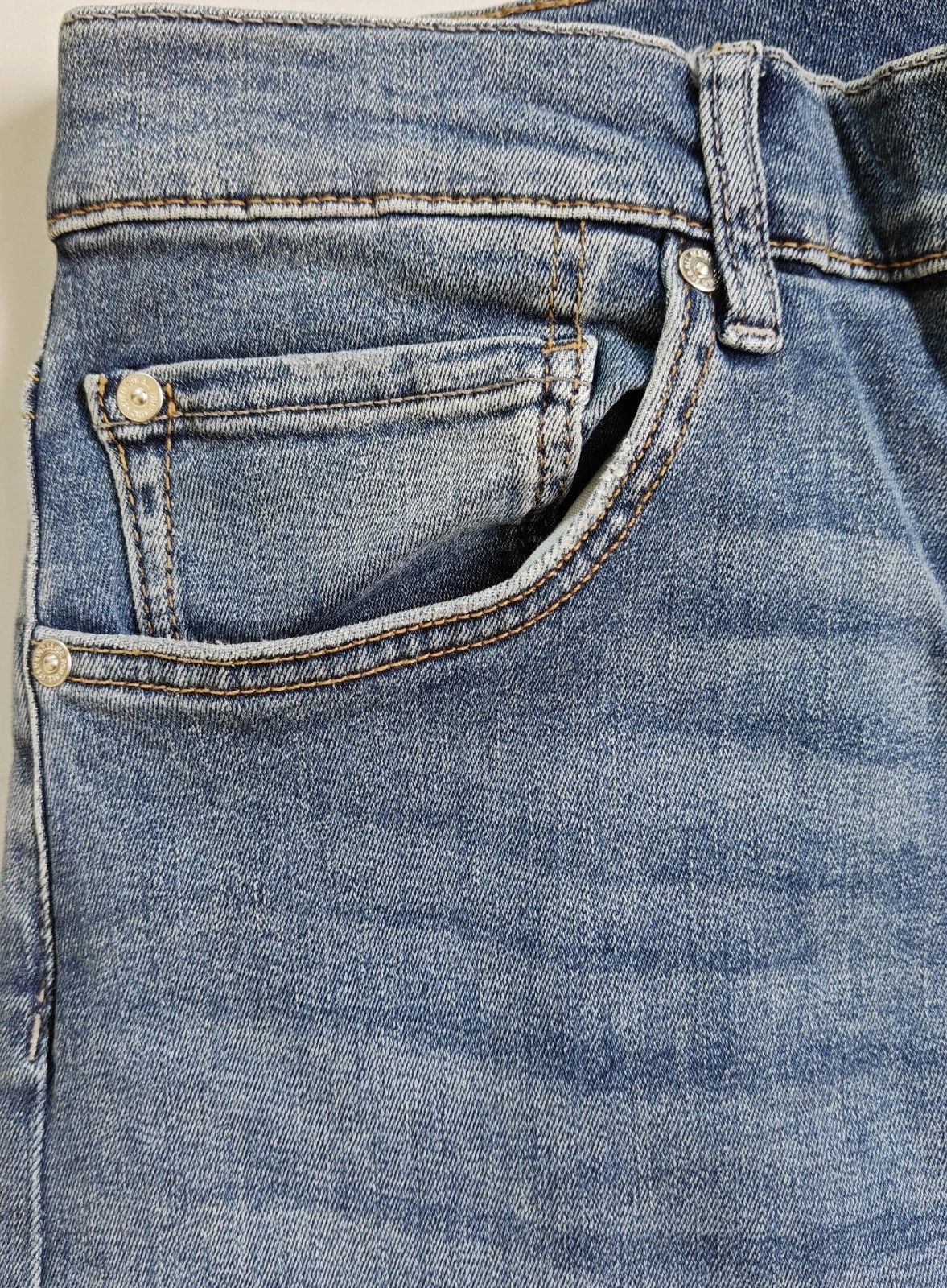 7 For All Mankind 7 For All ManKind The Straight Champlin JEANS T / 6018 Size US 33 - 4 Thumbnail