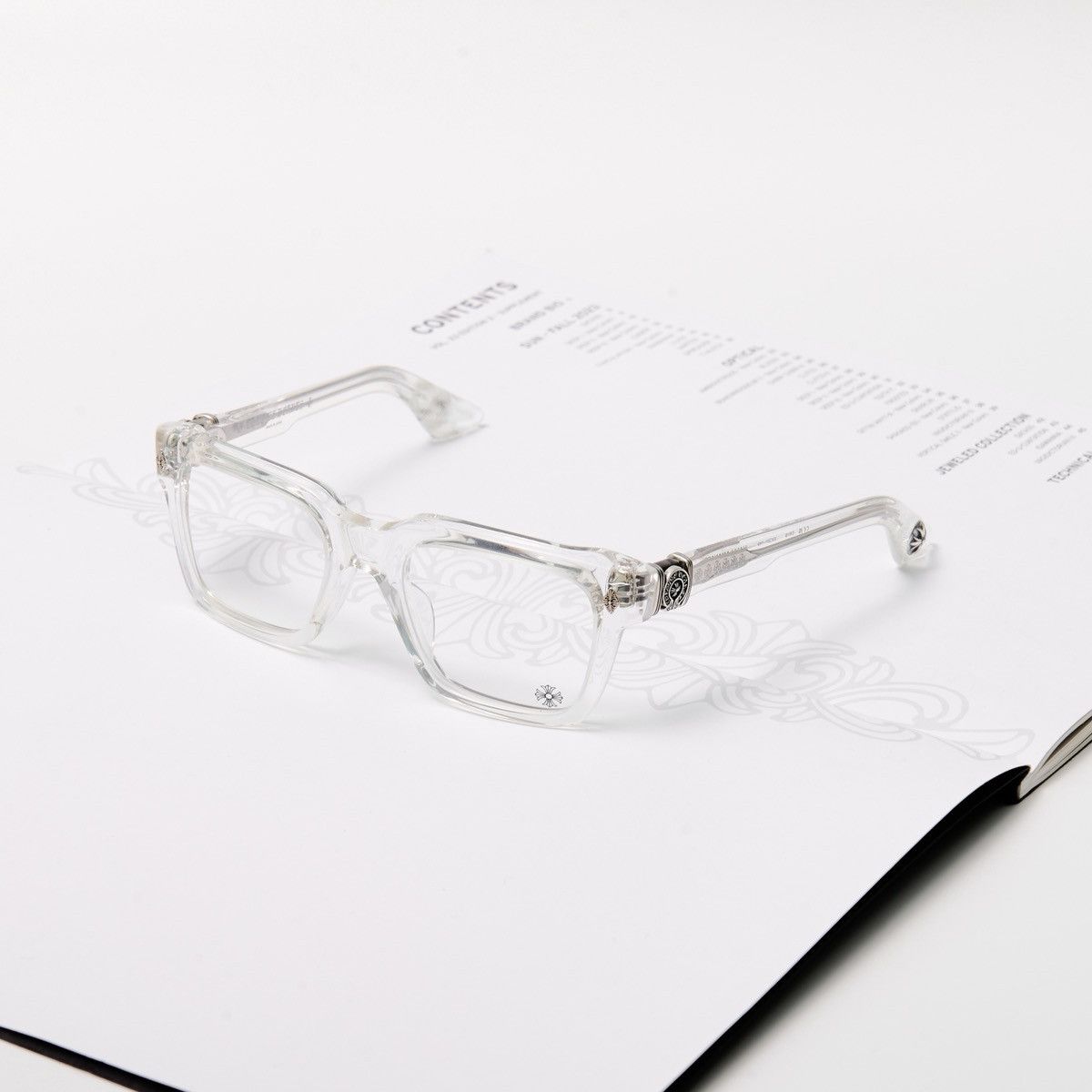 Chrome Hearts CHROME HEARTS HALLLAMANASS CRYSTAL GLASSES Size ONE SIZE - 1 Thumbnail