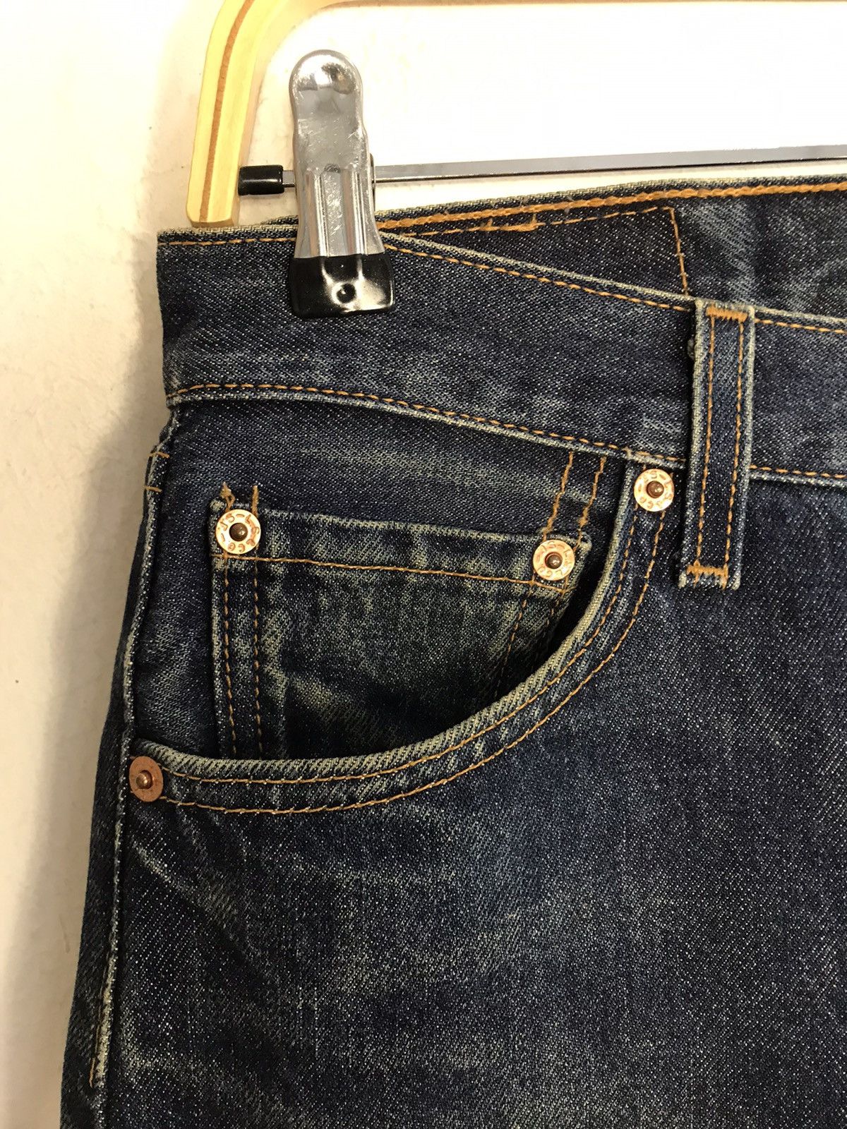 Levi's Vintage Clothing Levi's Lot 501 Indigo Denim Jeans Buttonfly Straight Size US 30 / EU 46 - 6 Thumbnail