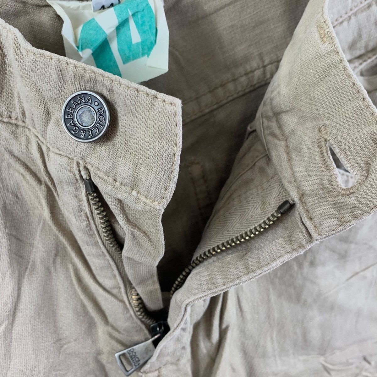 Designer × Dolce & Gabbana DOLCE & GABBANA light brown colour jeans Size US 30 / EU 46 - 14 Thumbnail