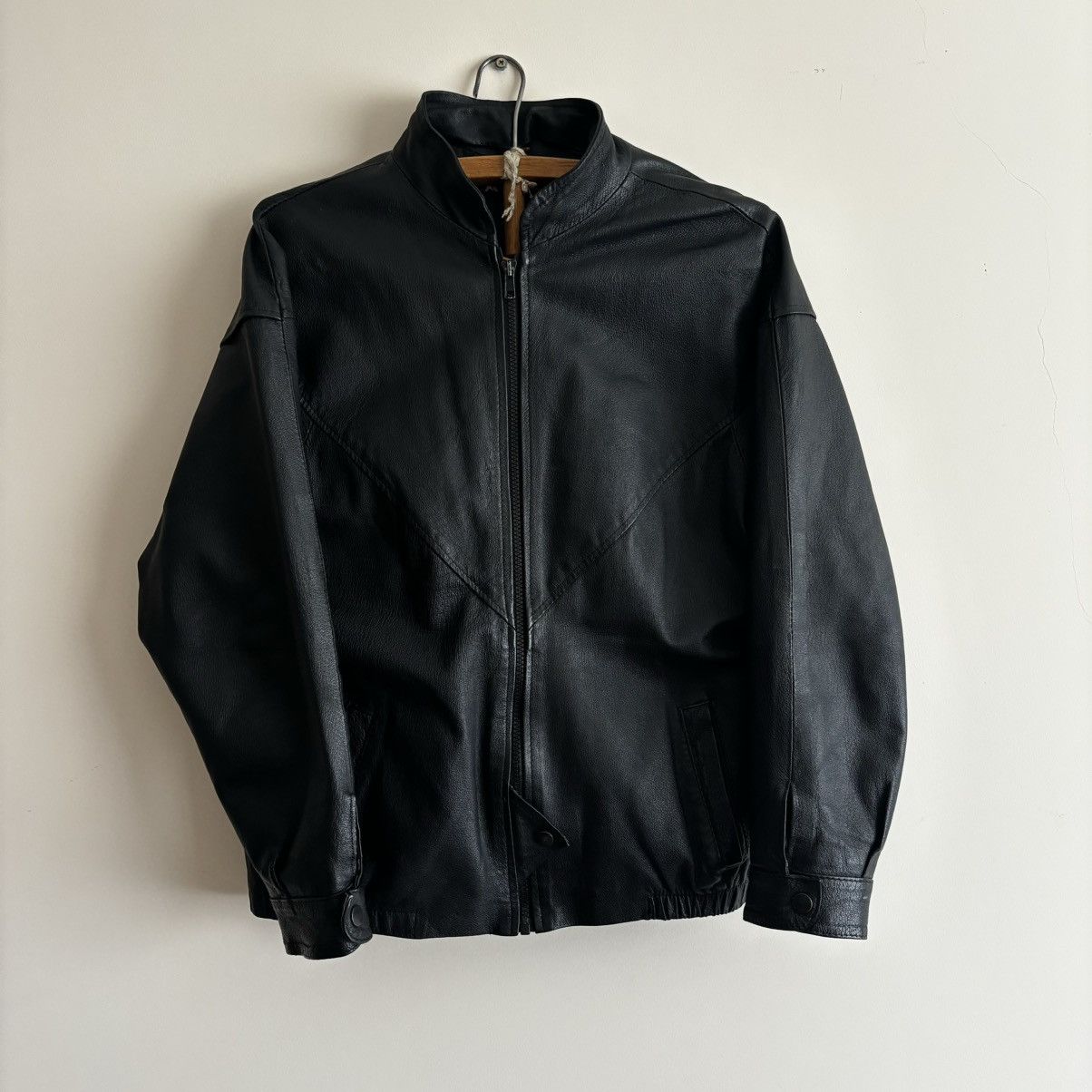 Hysteric Glamour × Vintage Vintage Avant-Garde Leather Jacket Size L / US 10 / IT 46 - 1 Thumbnail