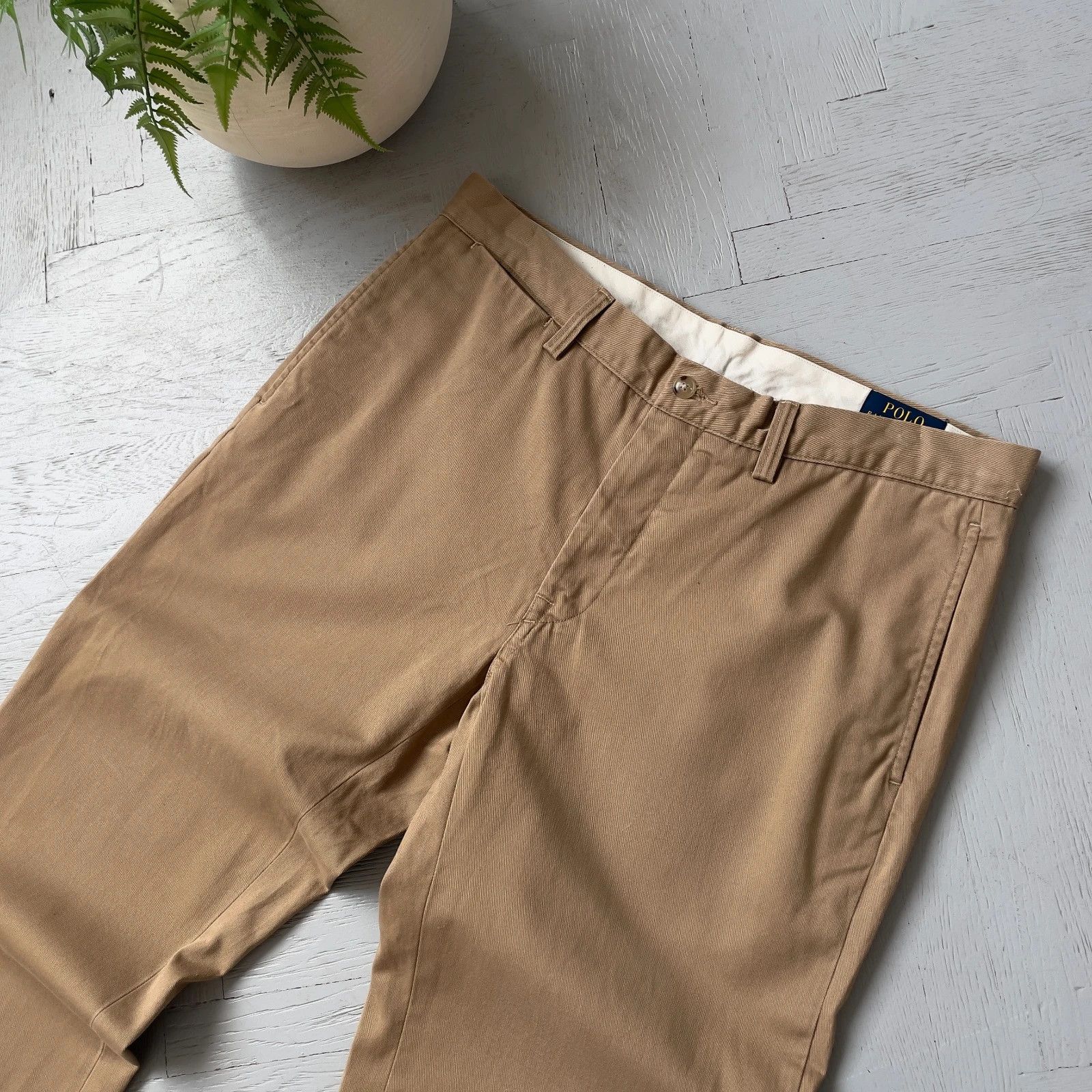 Polo Ralph Lauren Polo by Ralph Lauren Preppy Straight Fit Chino Pant Size US 32 / EU 48 - 4 Thumbnail