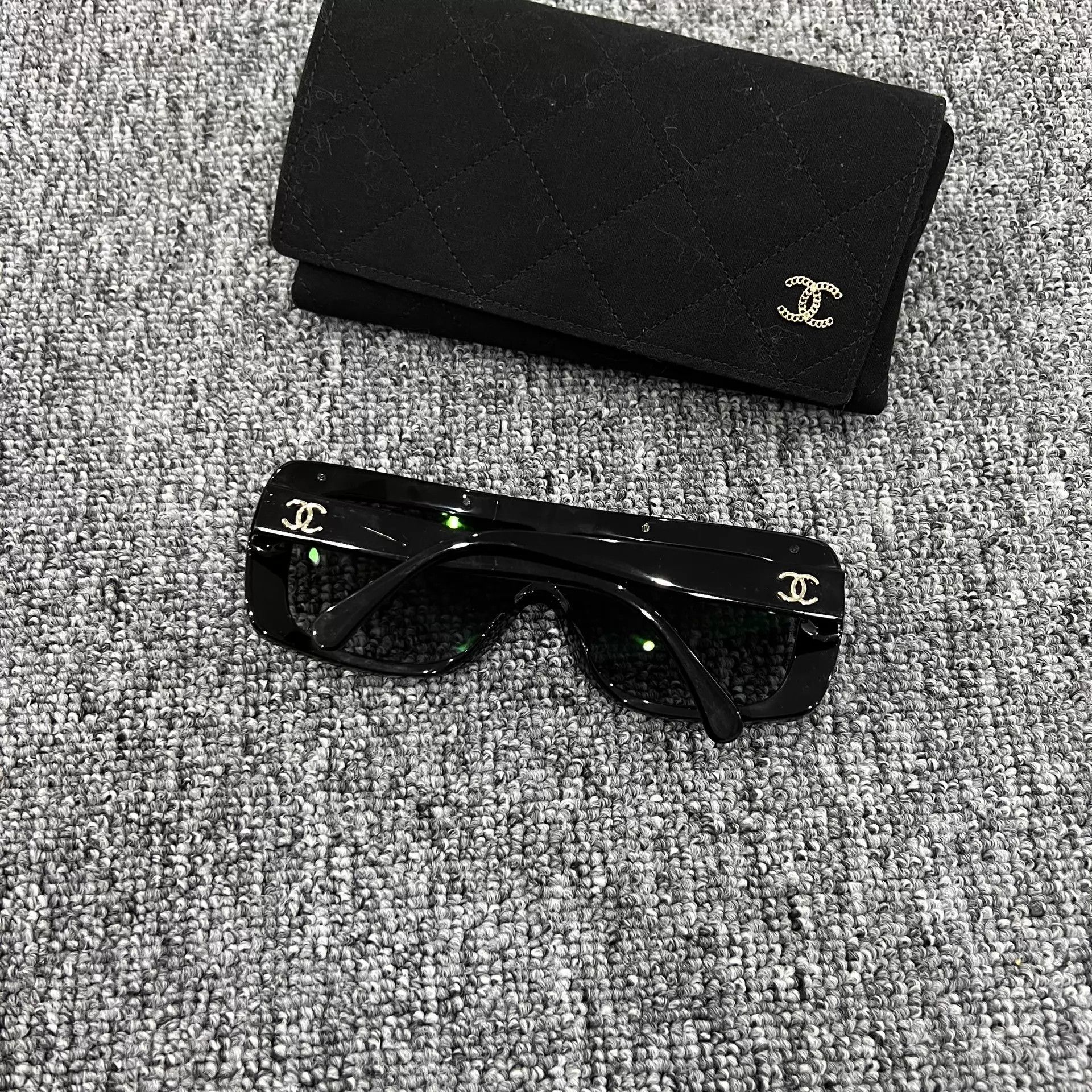 Chanel Chanel Double C Leather Chain Sunglasses 99 New Size ONE SIZE - 2 Thumbnail