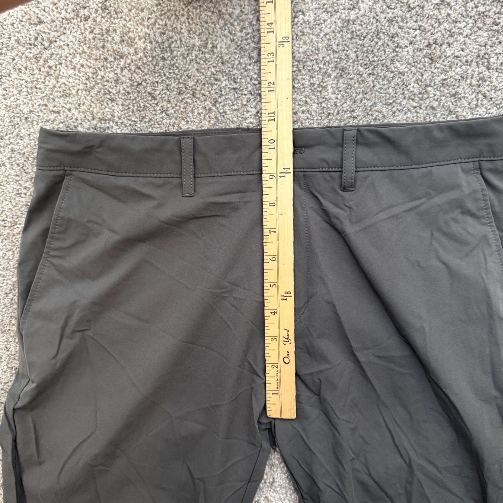 J.Crew J.CREW FLEX PANTS Mens 34x28 Gray Slim Fit Stretch Modern Trousers AA712 Regular 34 Gray Slim fit Stretch Chino Pants Mens Size US 34 / EU 50 - 5 Thumbnail