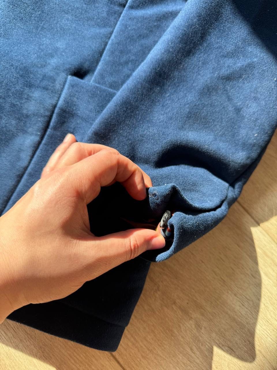 Paul Smith Paul Smith Jacket Mens Size 44 Blue Wool Blazer Italy Size 44L - 2 Thumbnail