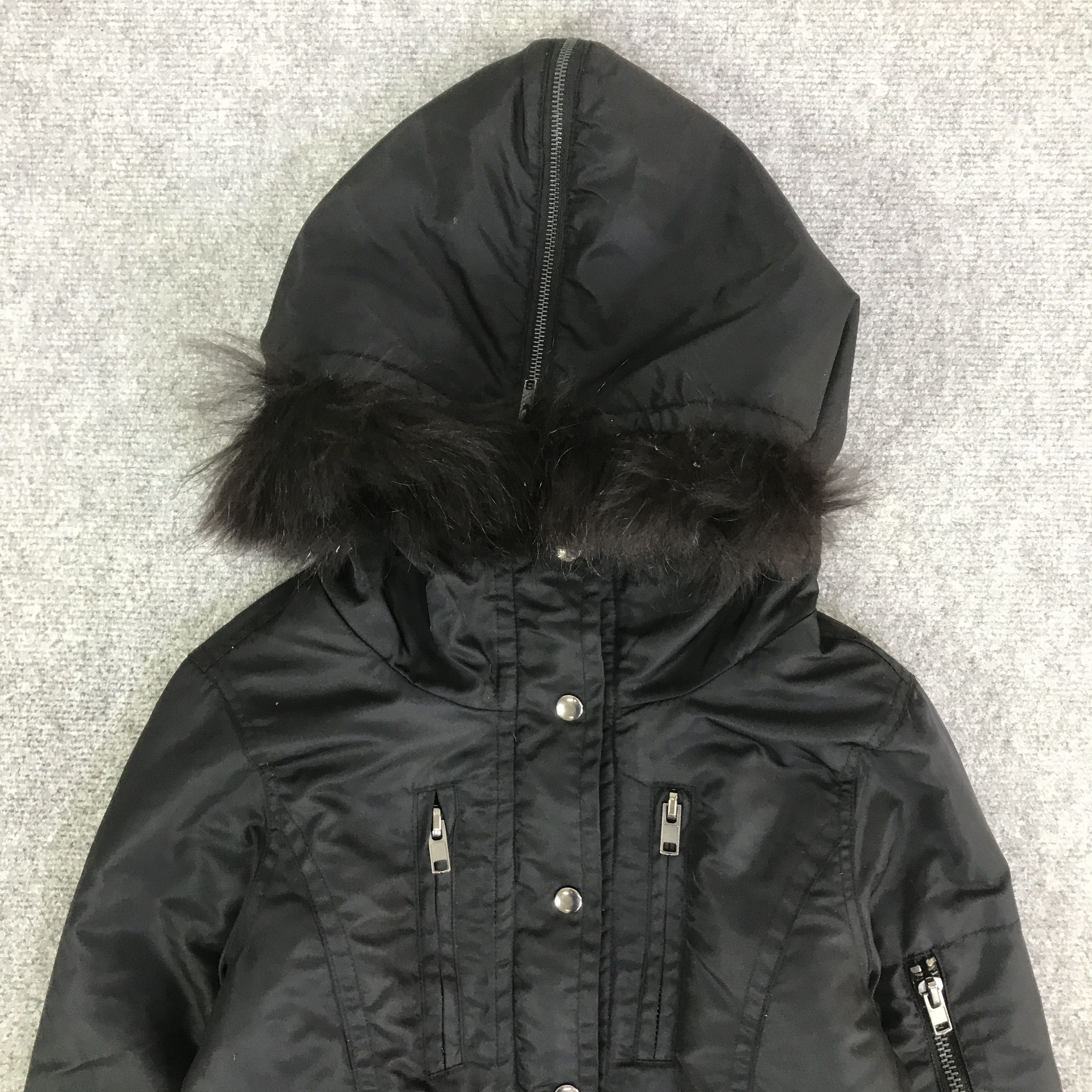 Lip Service LIP SERVICE FUR HOODIE PUNK JACKET K120B5 Size US M / EU 48-50 / 2 - 2 Thumbnail