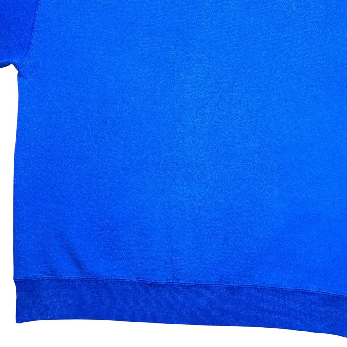 Russell Athletic Vintage 90s Russell Athletic Blue USA Made Blank Sweatshirt Size US XL / EU 56 / 4 - 13 Thumbnail