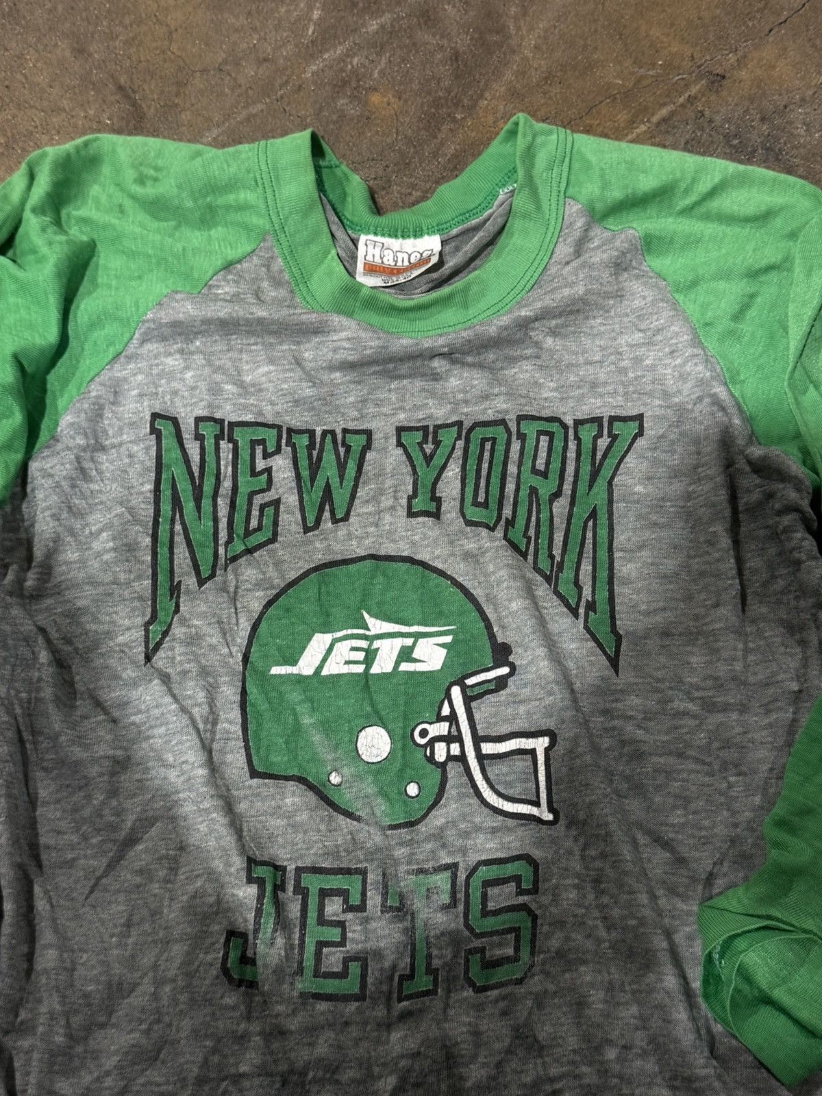 Vintage 80s vintage New York jets t shirt Size US M / EU 48-50 / 2 - 3 Thumbnail