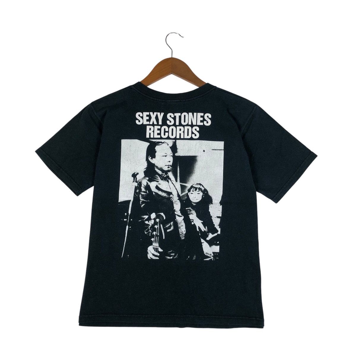 Vintage SHERBETS Sexy Stones Records Band Album T-Shirt Size US S / EU 44-46 / 1 - 4 Thumbnail