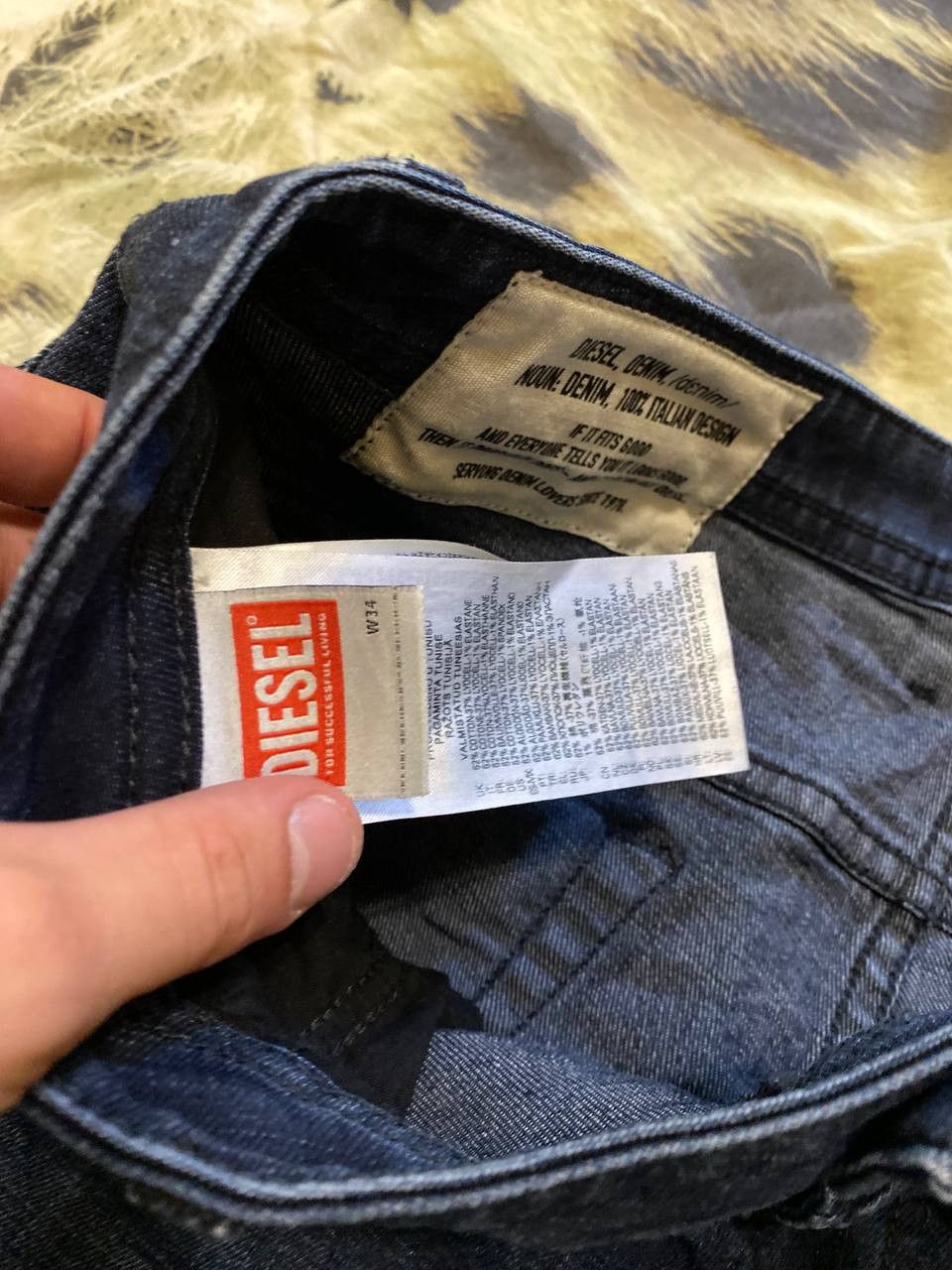 Diesel streetwear Diesel blue jeans denim pants vintage Size US 34 / EU 50 - 3 Thumbnail