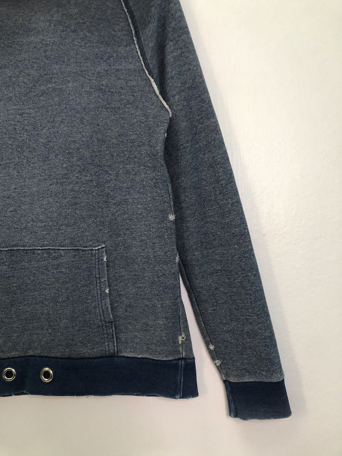 Japanese Brand × Vintage Vintage Blue Glow Hoodie Size US S / EU 44-46 / 1 - 3 Thumbnail