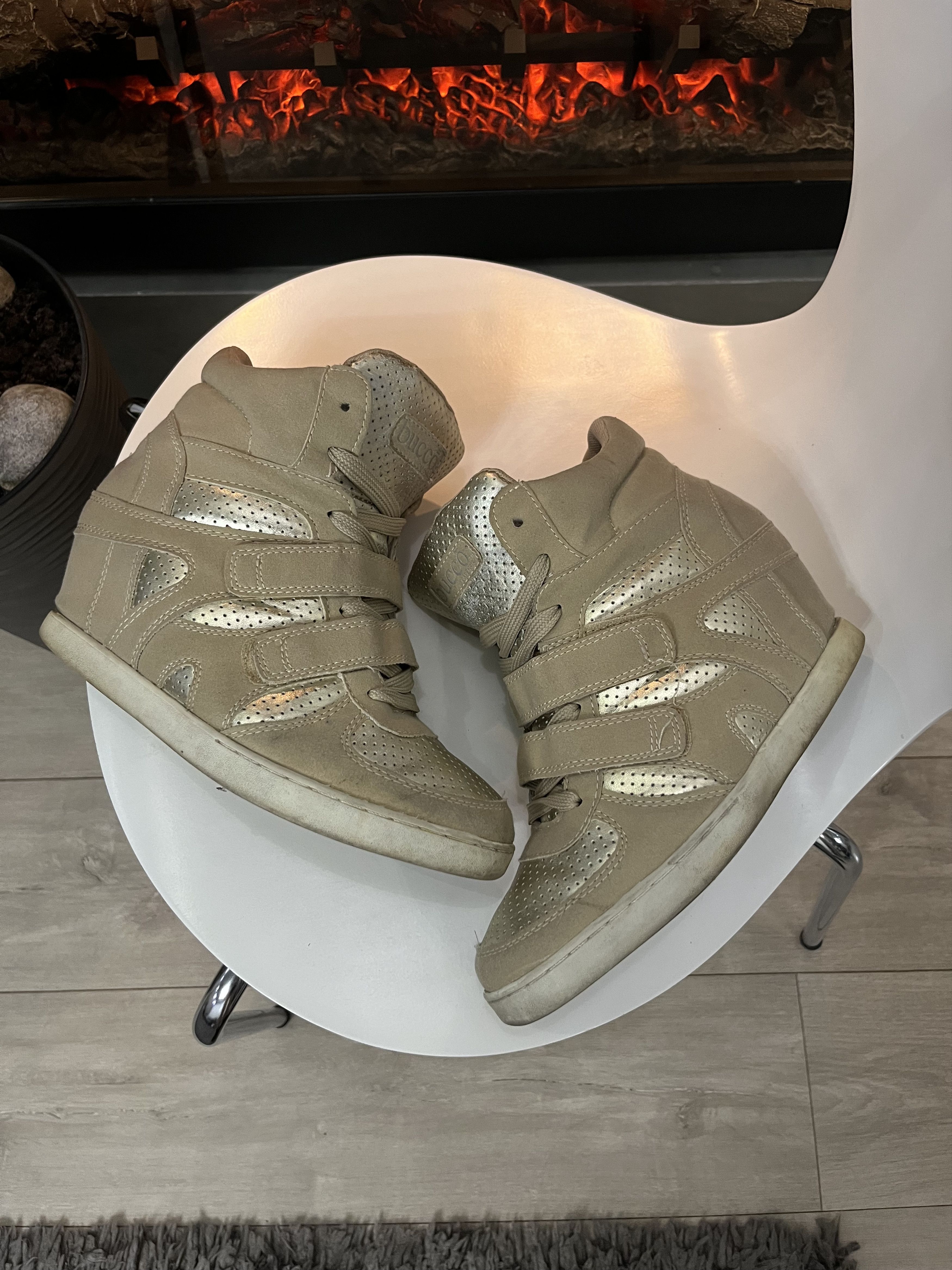 Isabel Marant 🔥00's Isabel Marant VIBE Bobby Bekett Wedge Sneakers Size US 10 / IT 40 - 7 Thumbnail