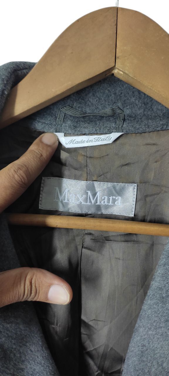 Max Mara MAX MARA STUDIO PEACOAT WOOL JACKET Size M / US 6-8 / IT 42-44 - 8 Thumbnail