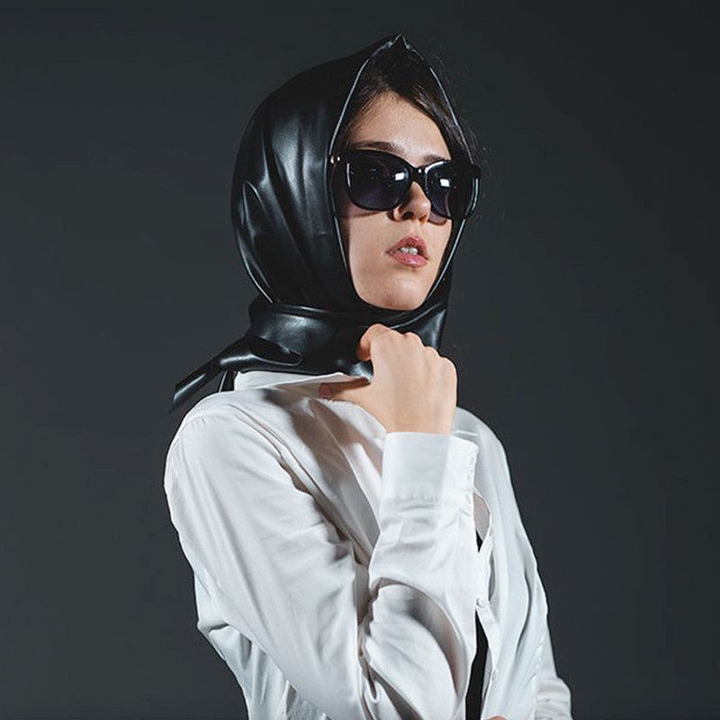 Japanese Brand × Leather Triangle Scarf Bandana Head Cover Kerchief Size ONE SIZE - 3 Thumbnail