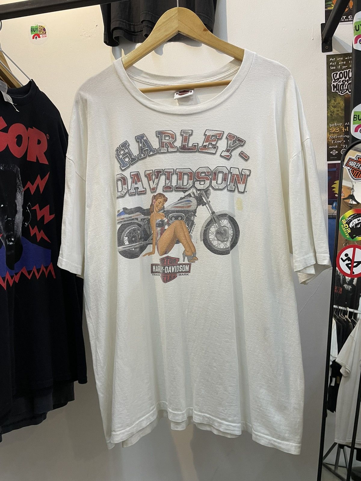 Band Tees × Harley Davidson × Vintage Harley Davidson Size US XXL / EU 58 / 5 - 2 Thumbnail
