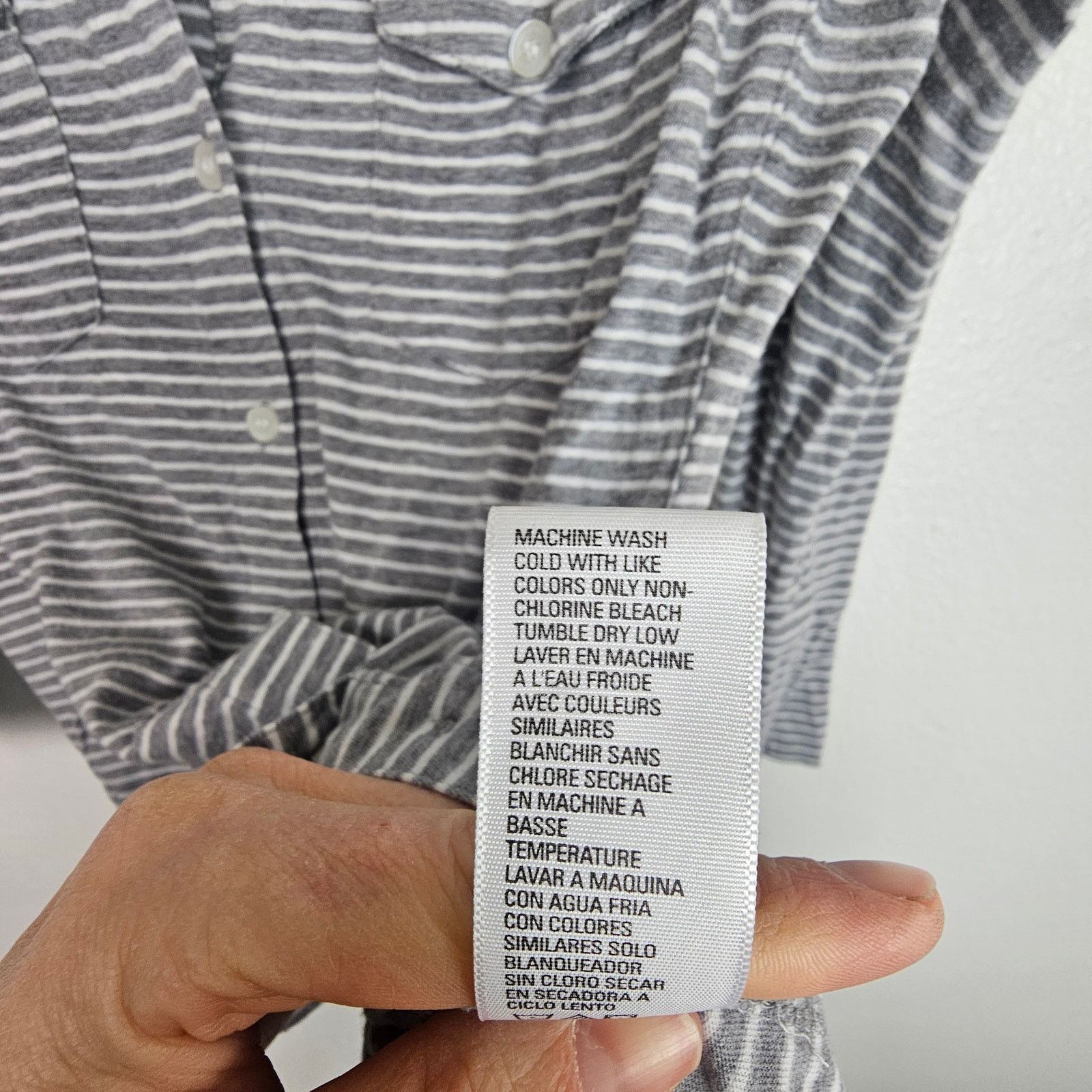 James Perse James Perse Womens Striped Career Corp Classic Top Size 2 Size S / US 4 / IT 40 - 8 Thumbnail