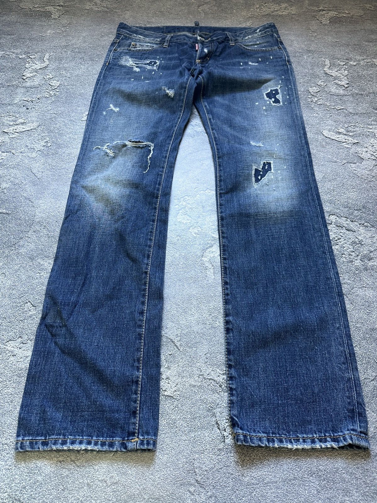 Dsquared2 Vintage Dsquared2 Women’s Distressed Denim Jeans Size 44 Size 30" / US 8 / IT 44 - 4 Thumbnail