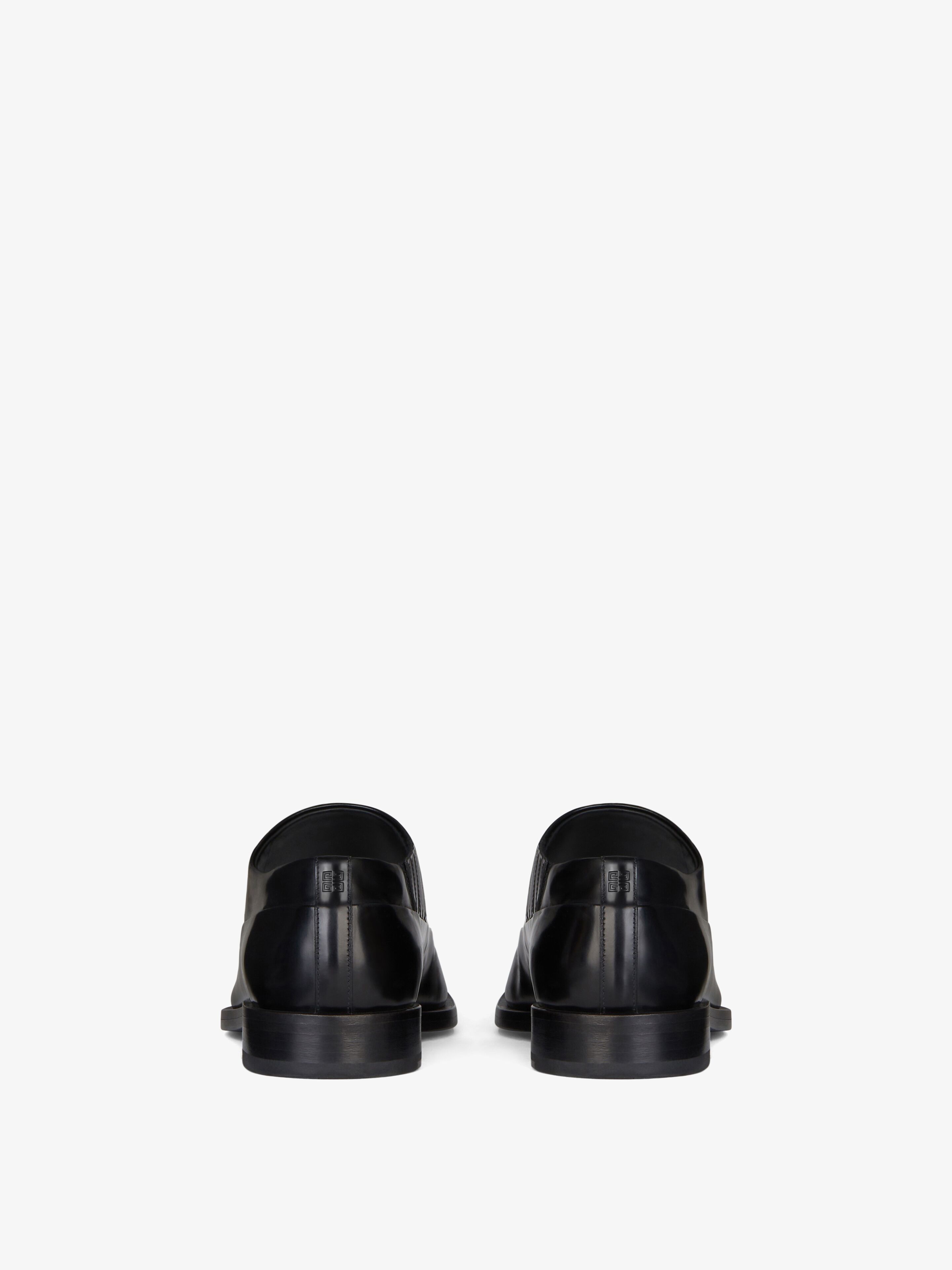 Givenchy o1srvl11e0925 Squared Derbies In Leather in Black Size US 12 / EU 45 - 6 Thumbnail