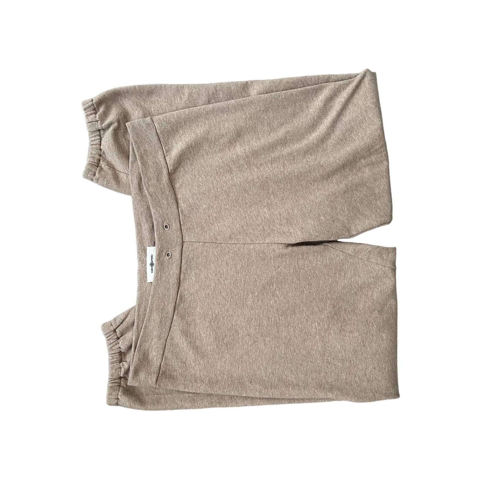 Other Tory Burch Sport Tan French Terry Sweatpant Sz S (as-is) Size 28" / US 6 / IT 42 - 2 Thumbnail